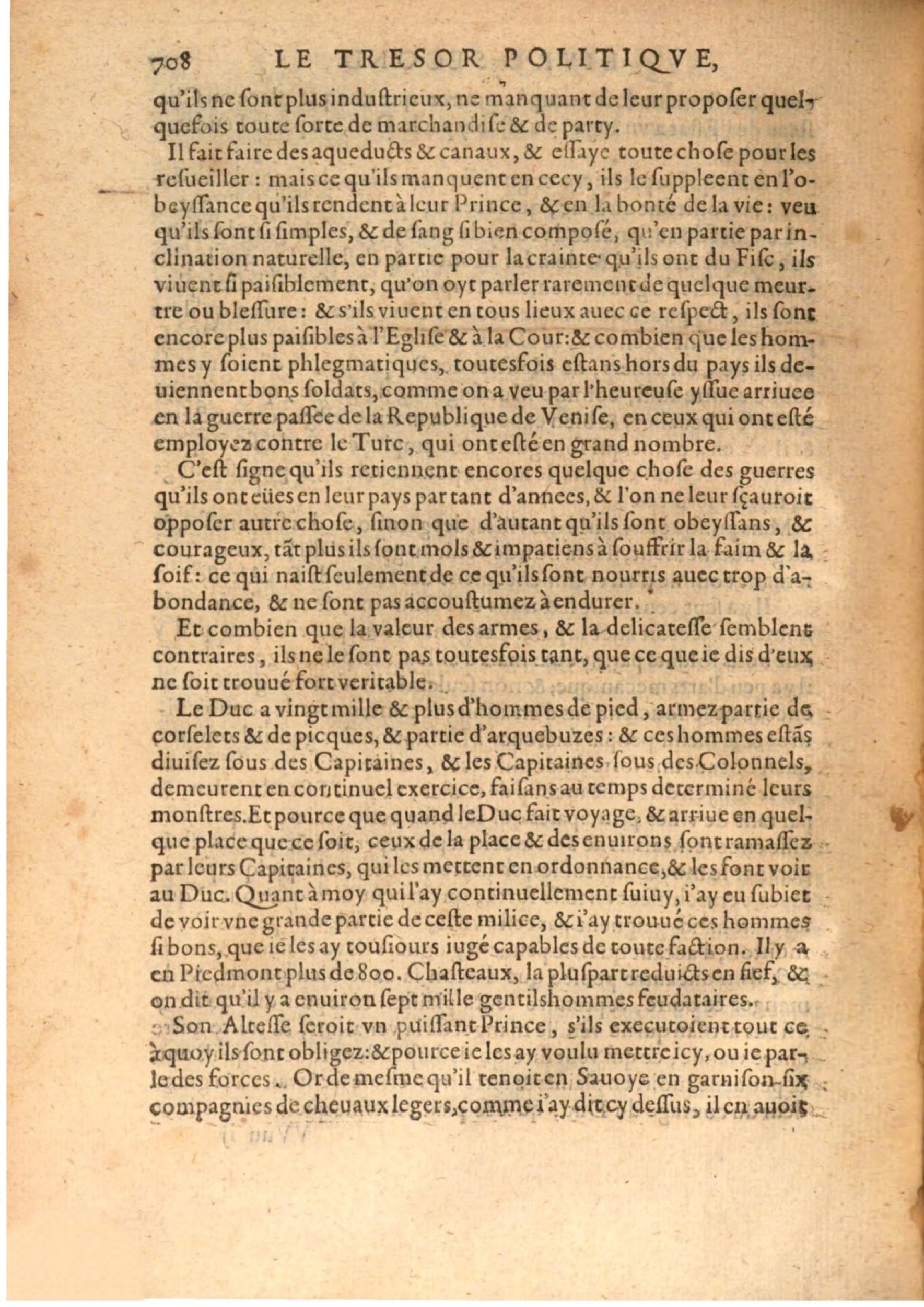 1608 - Nicolas Du Fossé - Trésor politique - BSB Munich