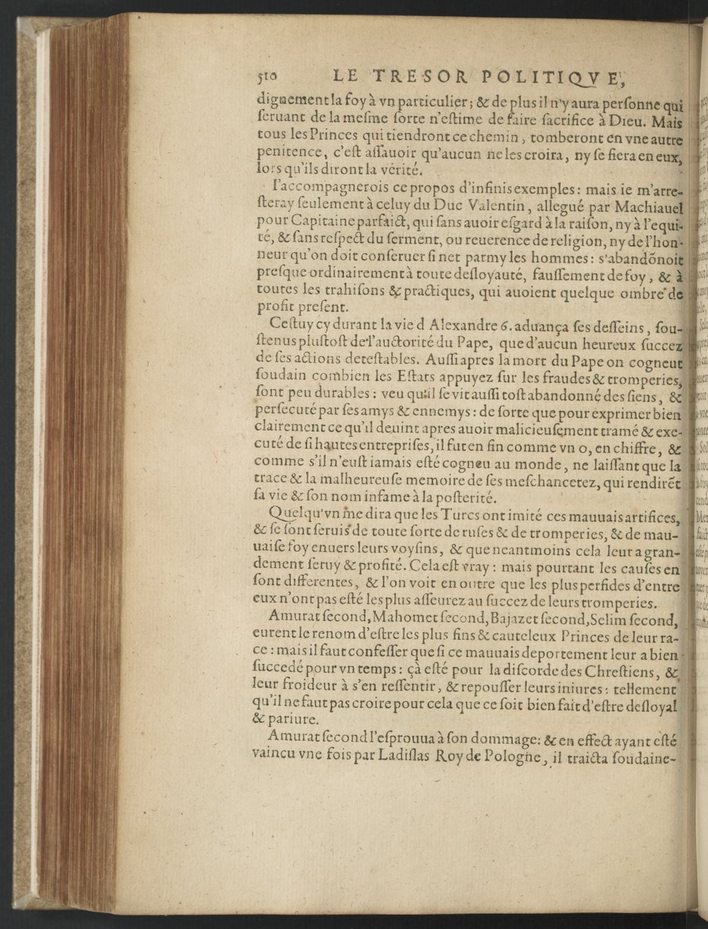 1608 - Nicolas Du Fossé - Trésor politique - BnF Tolbiac