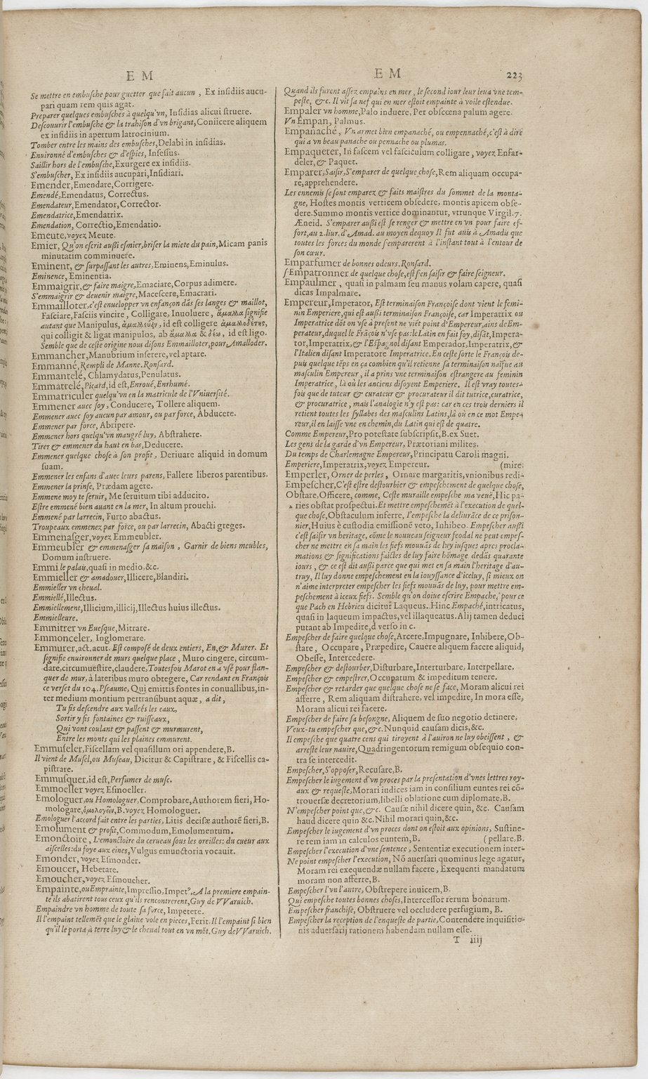 1606 - David Douceur - Trésor de la langue française - BnF
