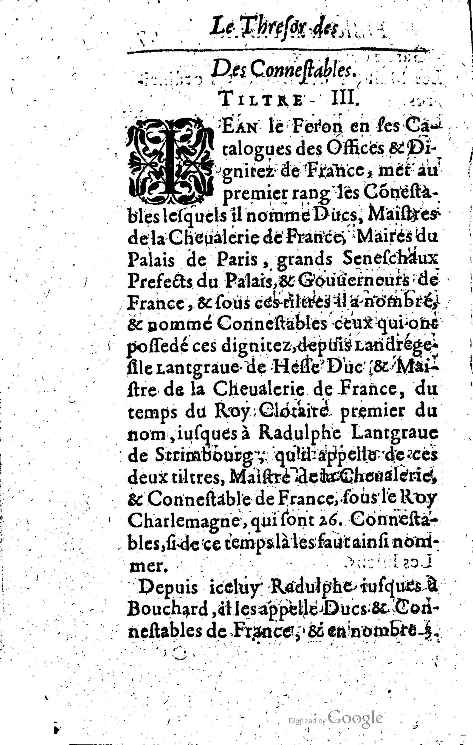 1619 - Jean Corrozet - Trésor des histoires de France - Anvers Musée Plantin-Moretus