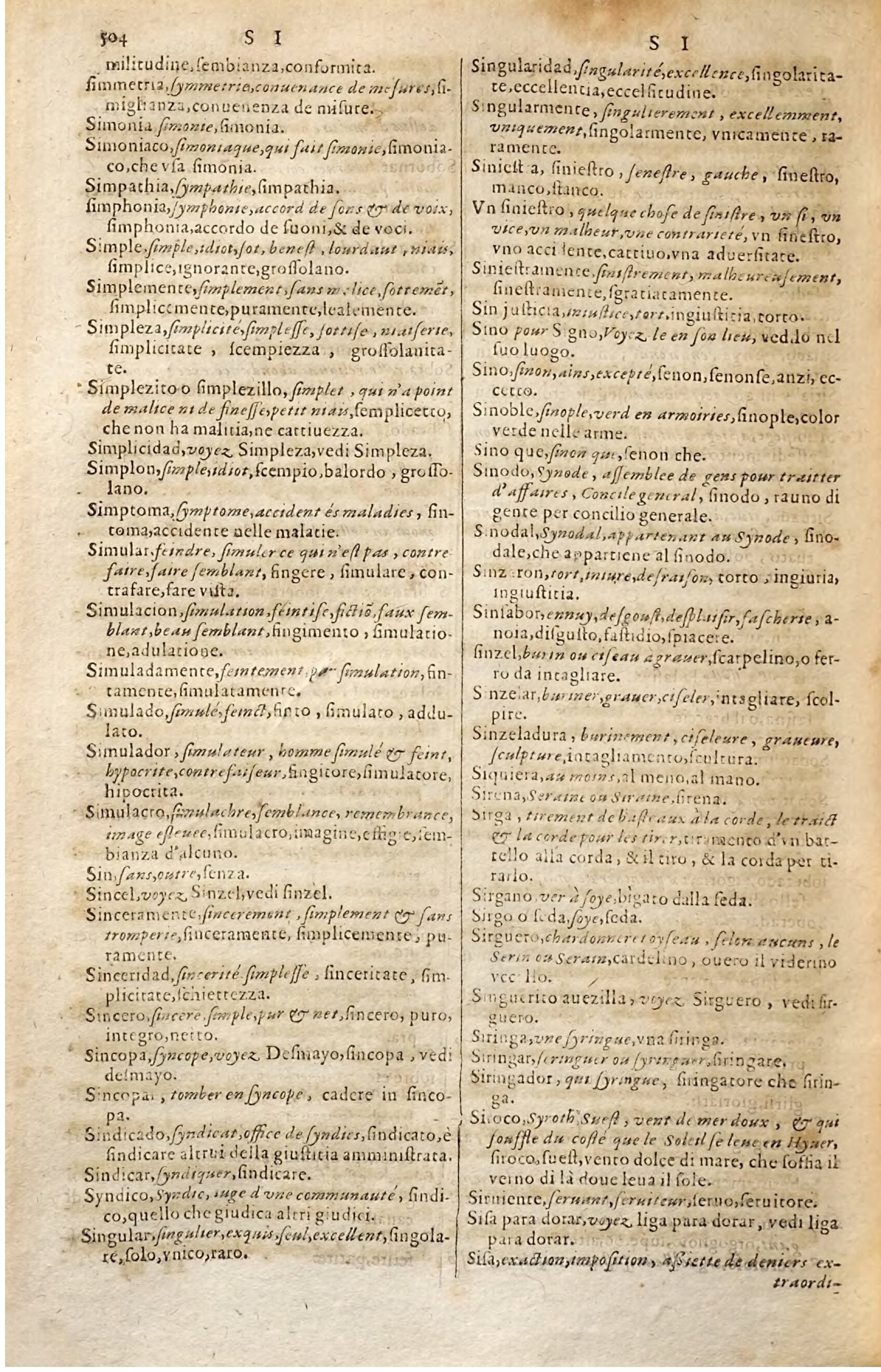 1627 - Jacques Crespin - Trésor des trois langues - Regensburg
