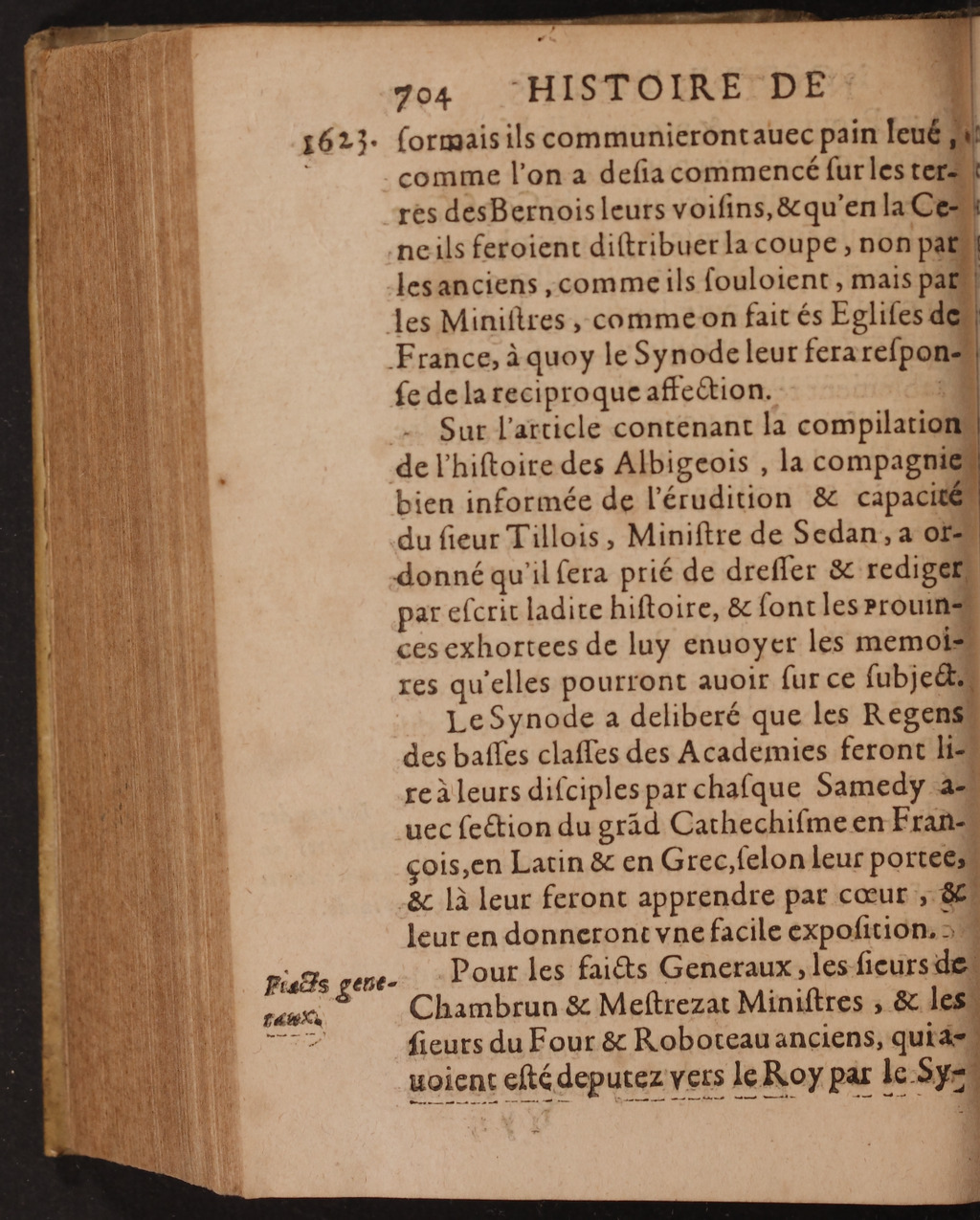 1626 - Joseph Bouillerot - Trésor de l’histoire générale de notre temps - BnF Arsenal