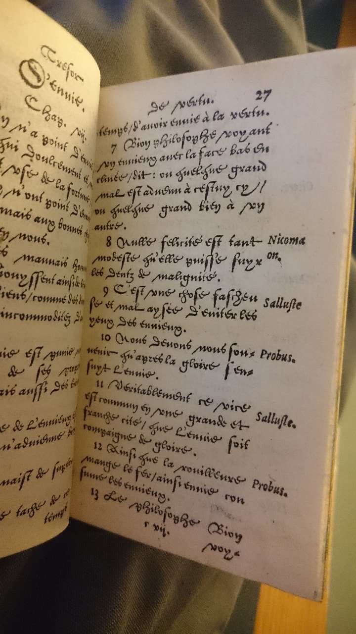 1560 - Jean Bellère - Trésor de vertu - British Library 1560 - Jean Bellère - Trésor de vertu - British Library