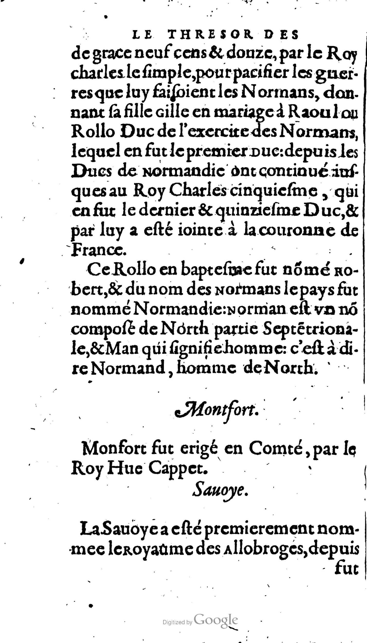 1604 - Galiot Corrozet - Trésor des histoires de France - BnF Arsenal 1604 - Galiot Corrozet - Trésor des histoires de France - BnF Arsenal