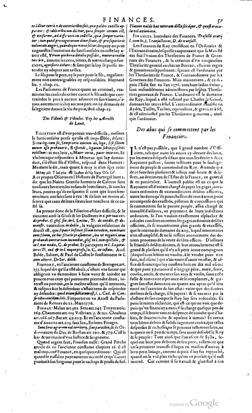 1629 - Veuve Nicolas Buon - Trésor du droit français (29620 T. 2) - BM Lyon