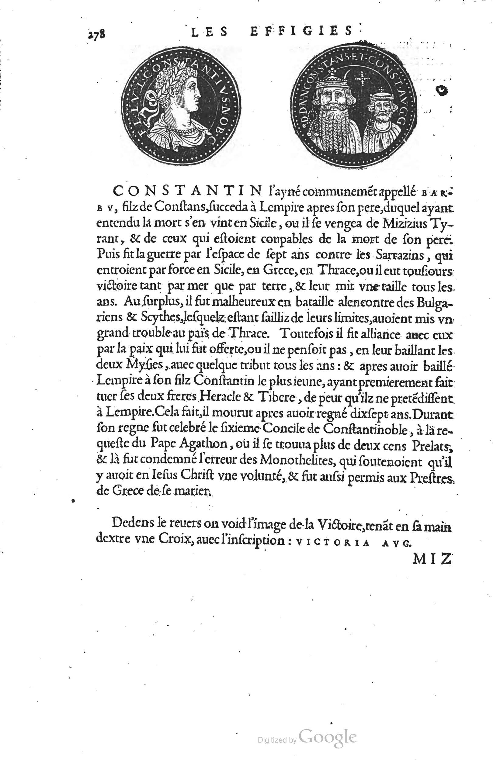 1553 - Jacopo Strada et Thomas Guérin - Épitome du Trésor des antiquités - Prague