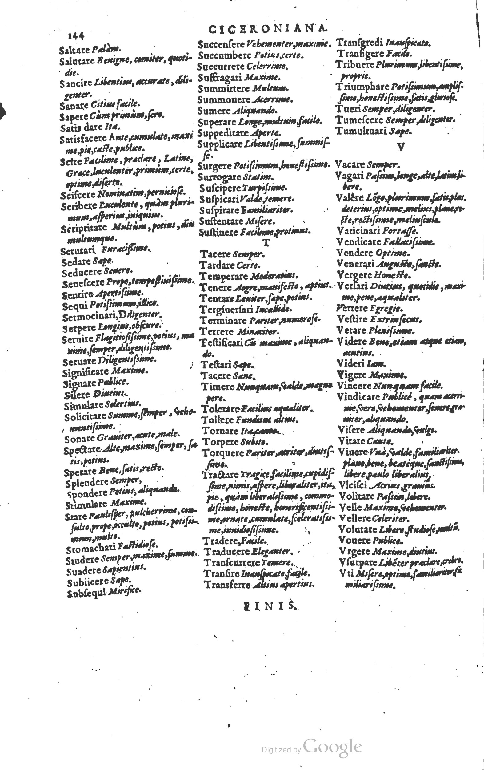 1578 - Louis Cloquemin - Trésor des mots et traits français - BSB Munich