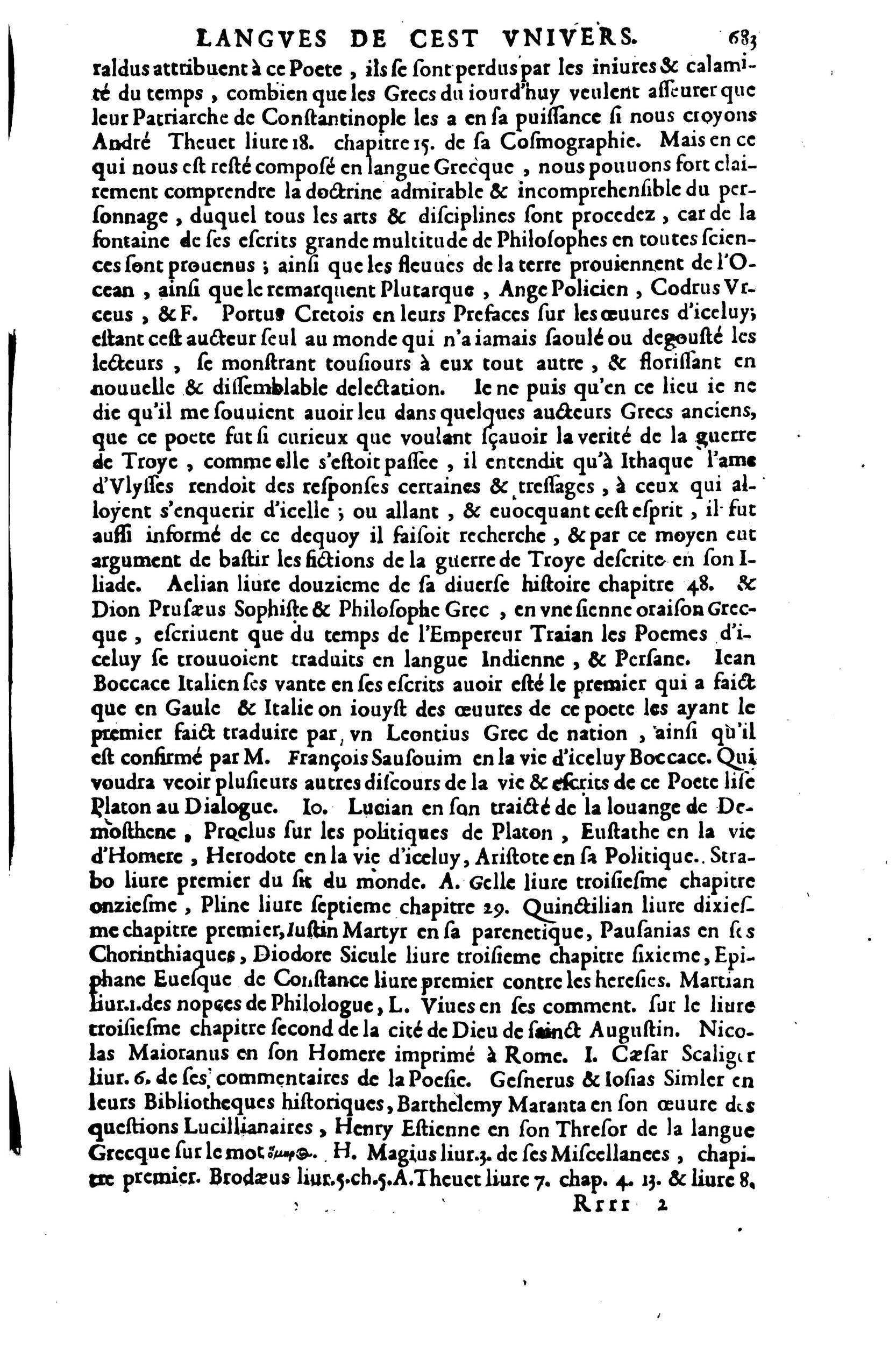 1619 - SHC - Trésor de l’histoire des langues de cet univers - BSB Munich 1619 - SHC - Trésor de l’histoire des langues de cet univers - BSB Munich
