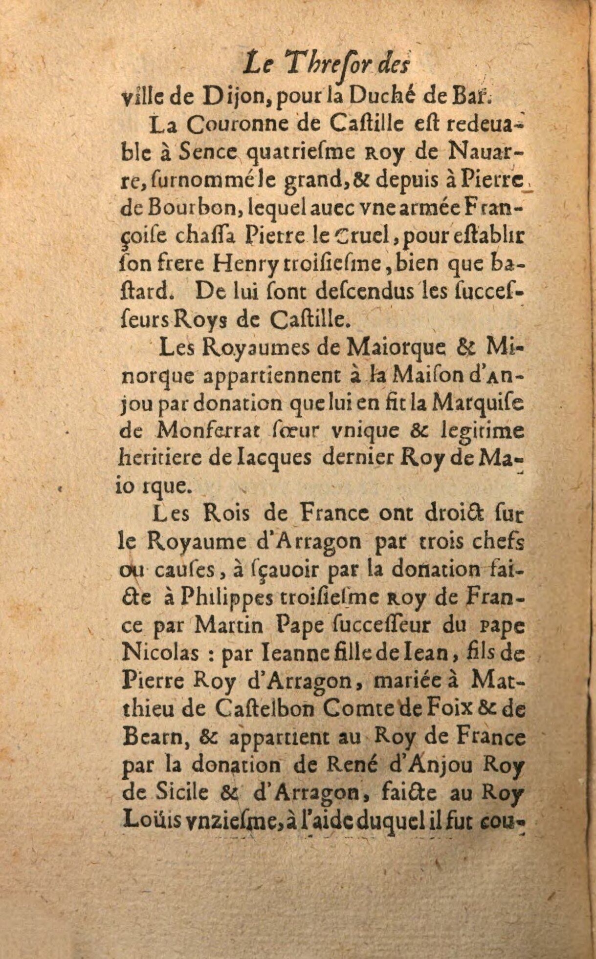 1639 - Jean Corrozet - Trésor des histoires de France - BSB Munich