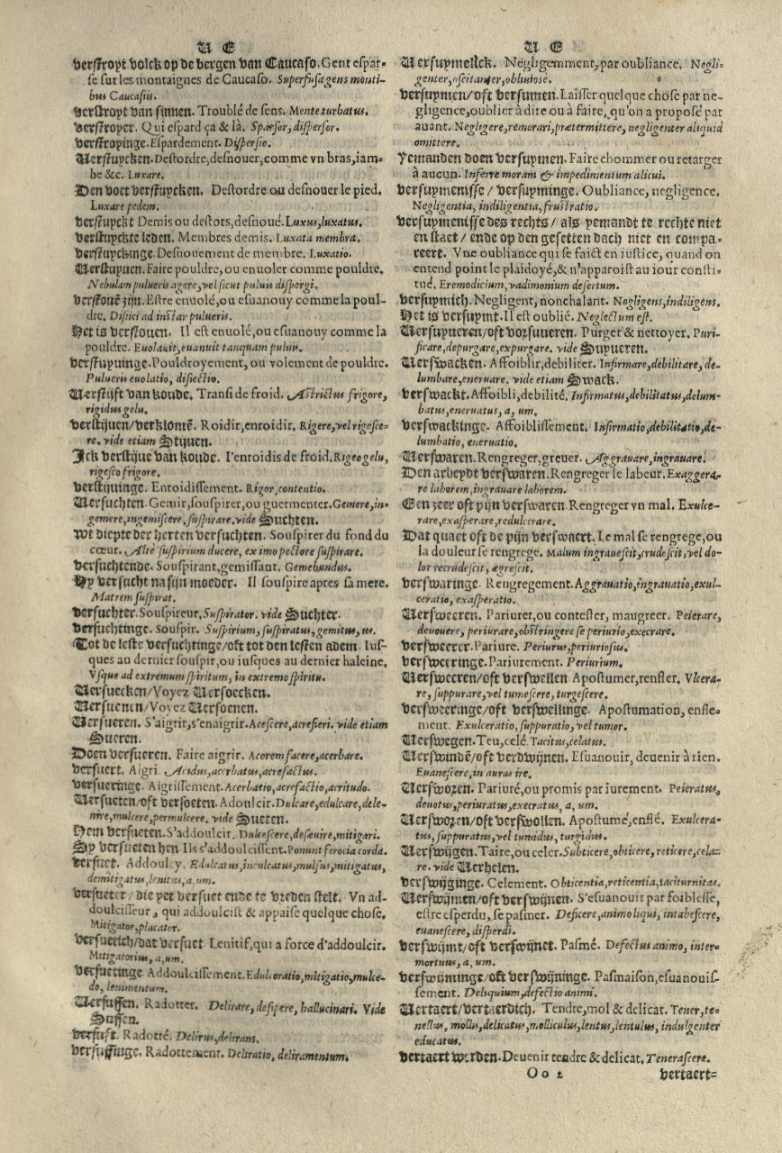 1573 - Christophe Plantin - Trésor du langage bas-allemand - Greifswald 1573 - Christophe Plantin - Trésor du langage bas-allemand - Greifswald