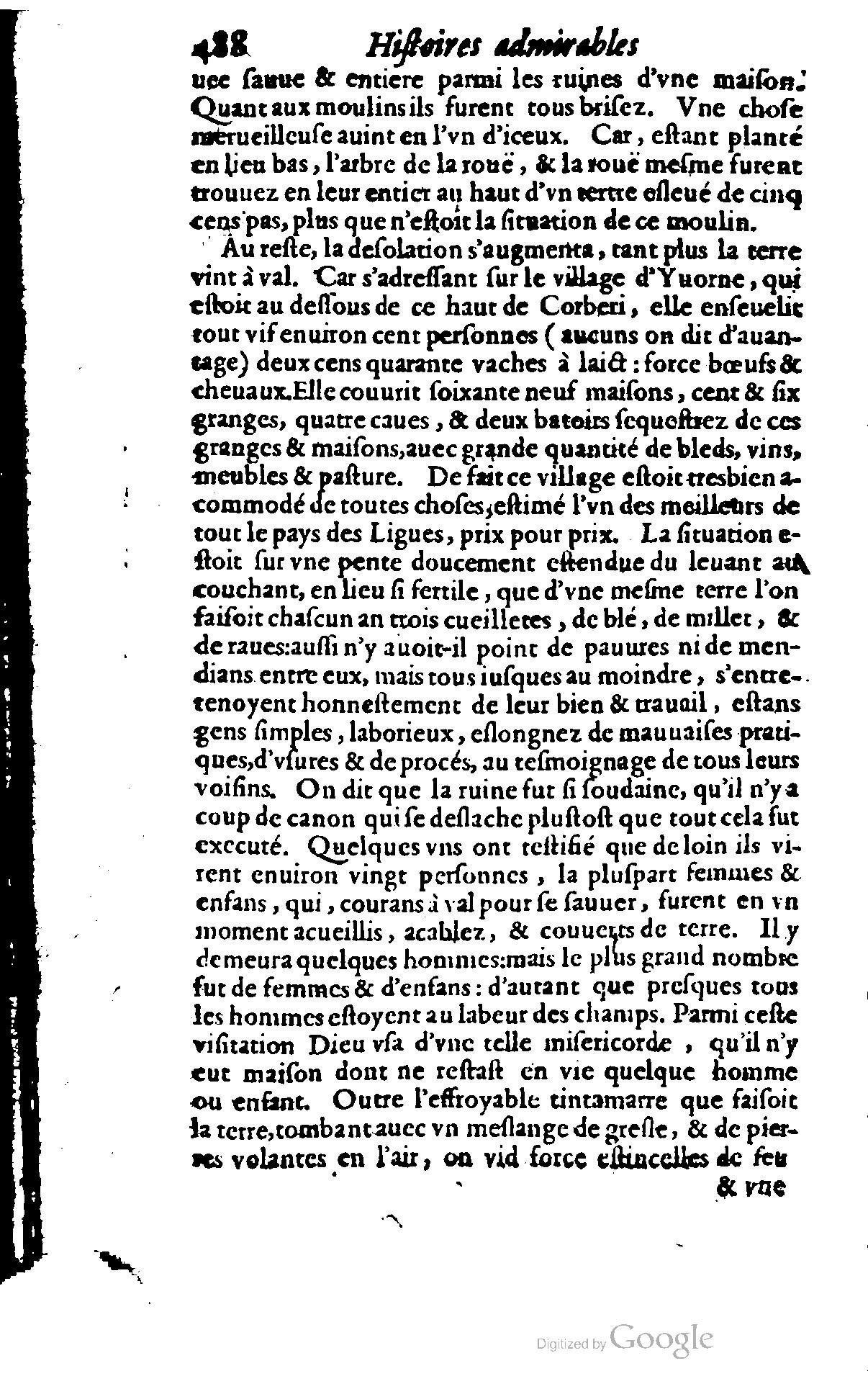 1620 - Samuel Crespin - Trésor d’histoires admirables et mémorables - BCU Lausanne