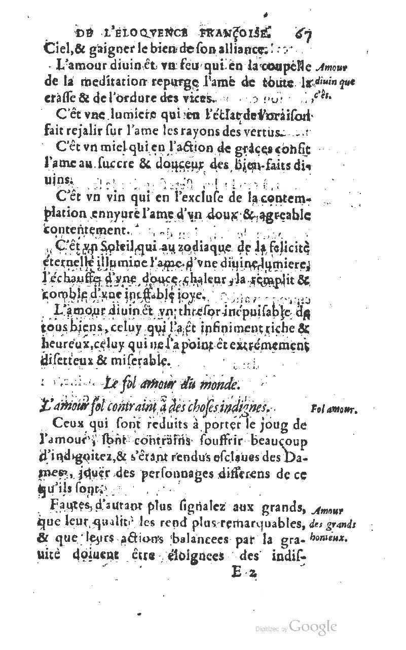1610 - Louis Coste - Trésor de l’éloquence française (Seconde partie) - BM Lyon