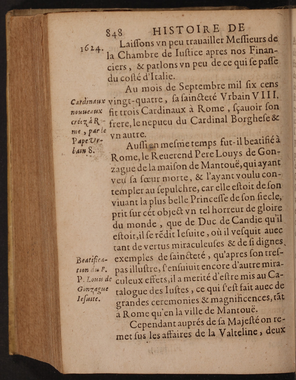 1626 - Joseph Bouillerot - Trésor de l’histoire générale de notre temps - BnF Arsenal