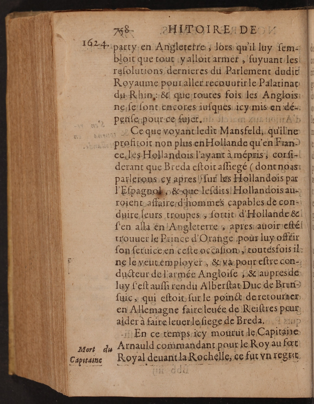 1626 - Joseph Bouillerot - Trésor de l’histoire générale de notre temps - BnF Arsenal