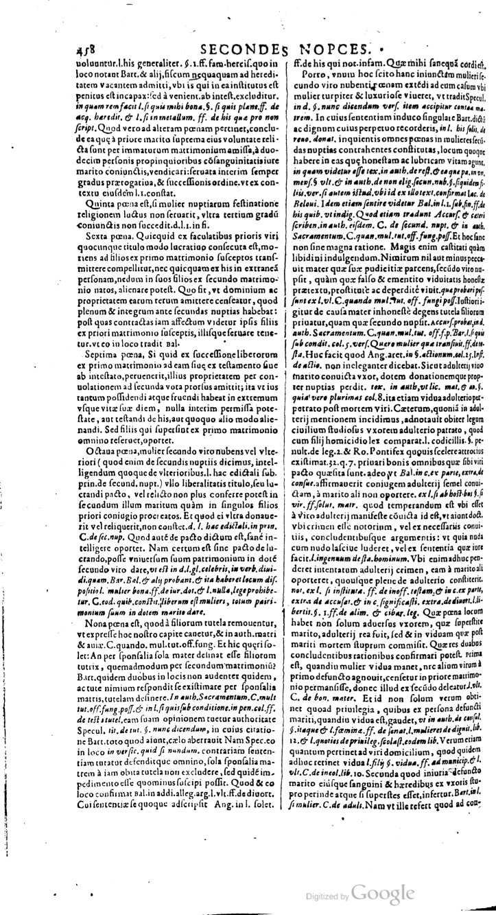 1629 - Veuve Nicolas Buon - Trésor du droit français (21754 T. 3) - BM Lyon