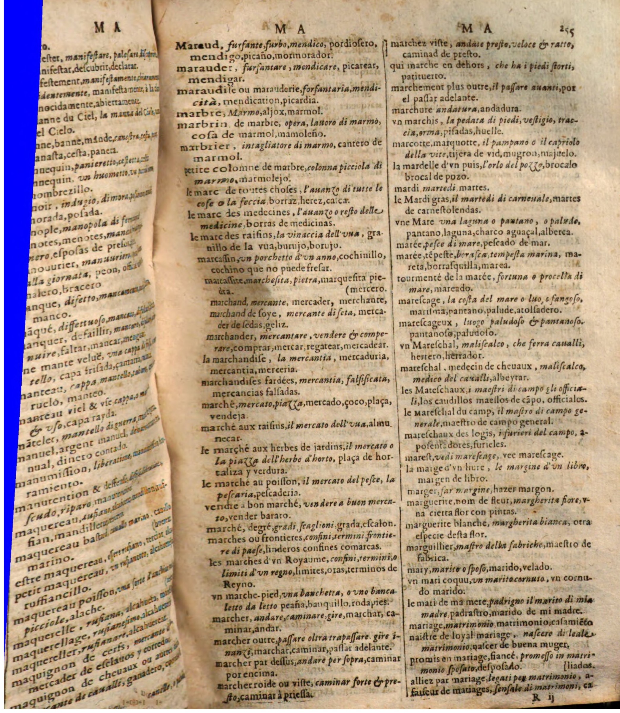 1644 - Jacques Crespin - Trésor des trois langues - Passau