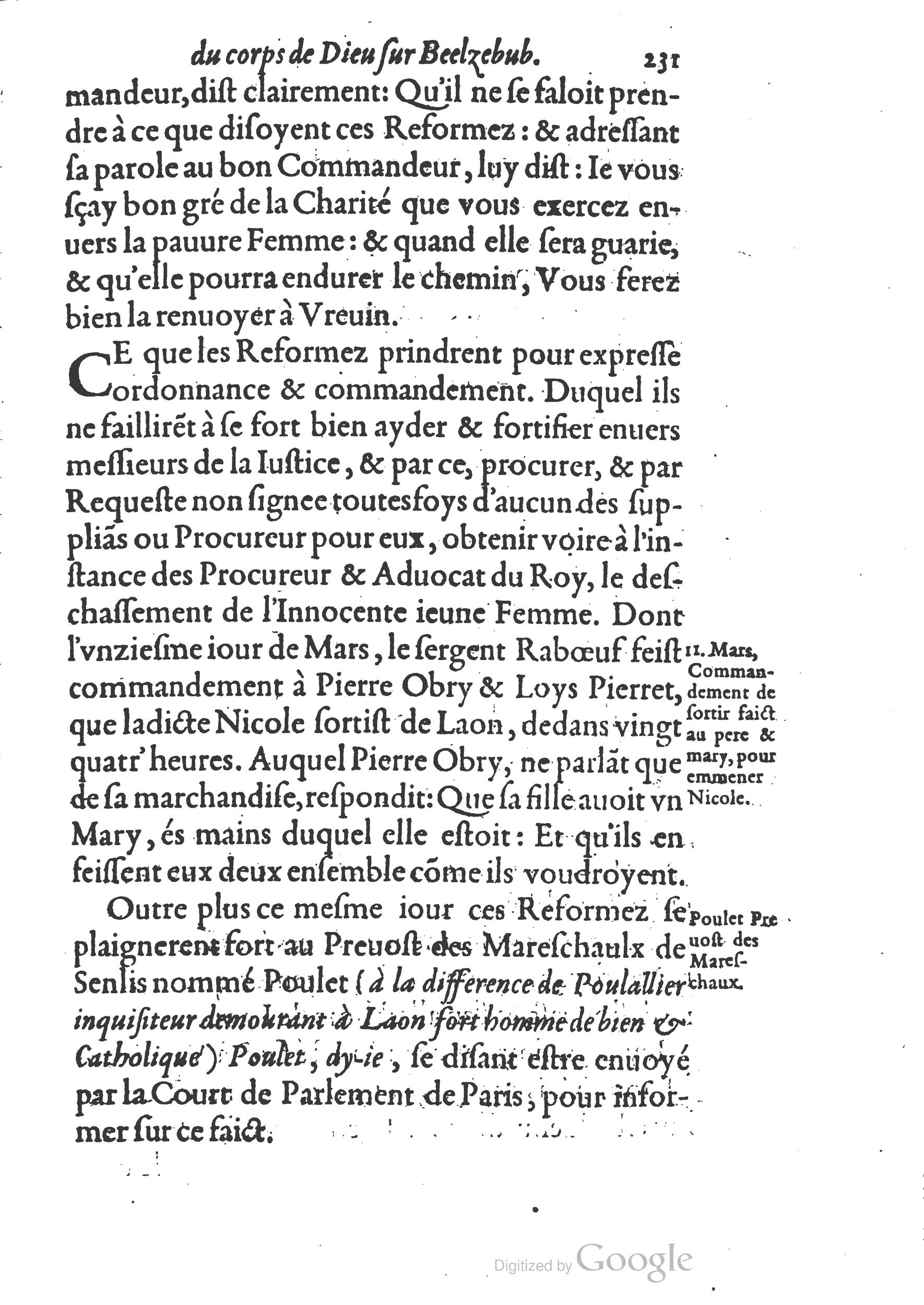 1578 - Nicolas Chesneau - Trésor et entière histoire de la triomphante victoire du corps de Dieu sur l’esprit malin - British Library 1578 - Nicolas Chesneau - Trésor et entière histoire de la triomphante victoire du corps de Dieu sur l’esprit malin - British Library