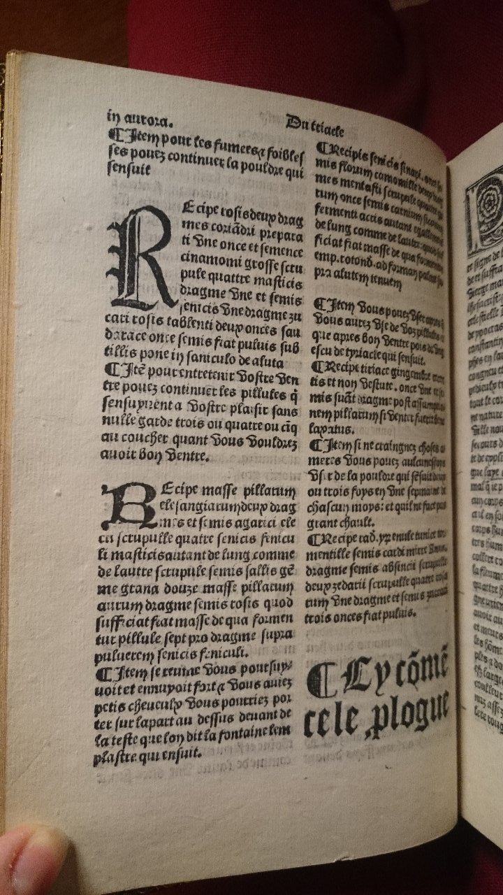 1568 - Willem Silvius - Trésor des vies de Plutarque - BnF