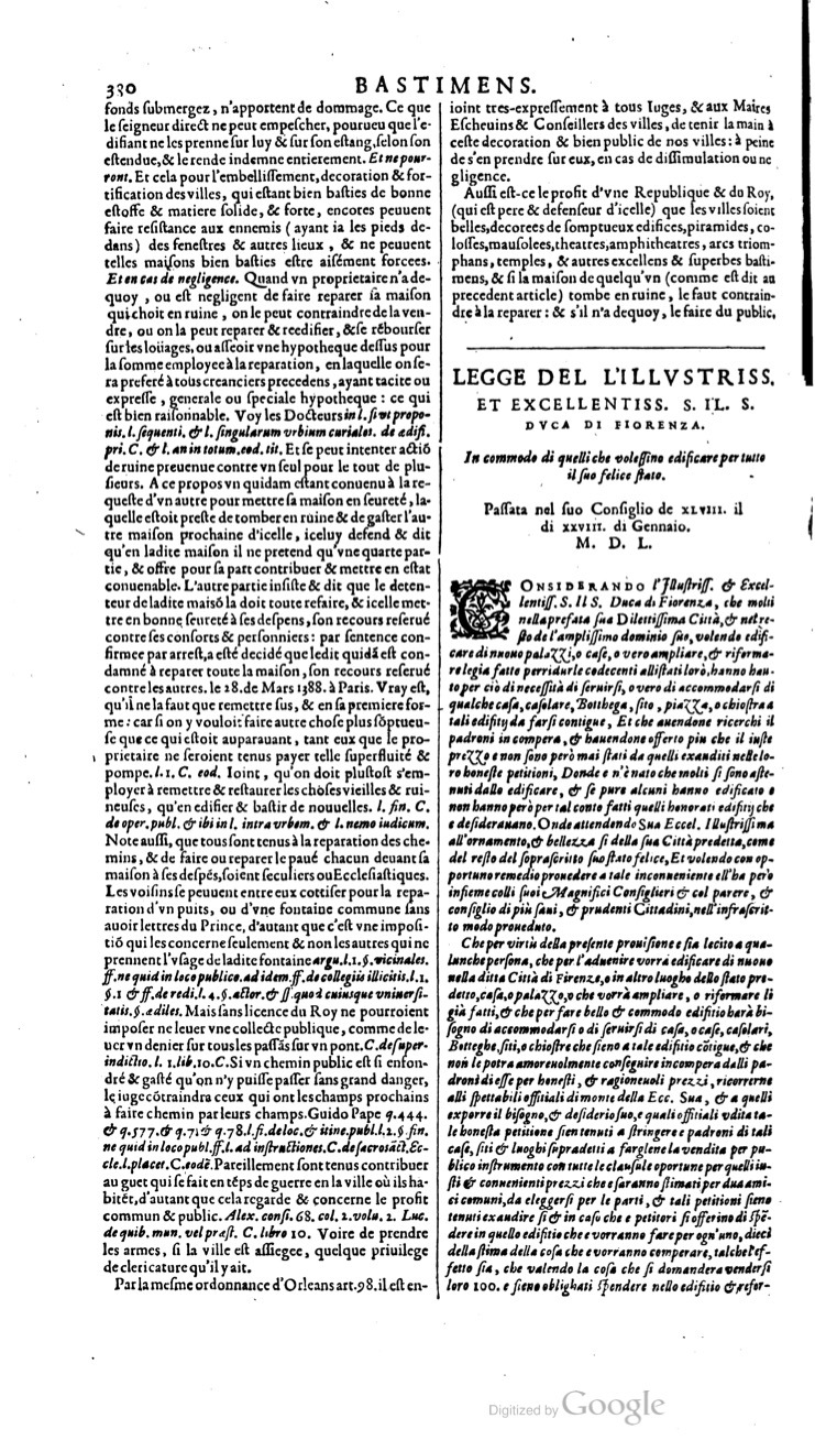 1629 - Veuve Nicolas Buon - Trésor du droit français (21754 T. 1) - BM Lyon