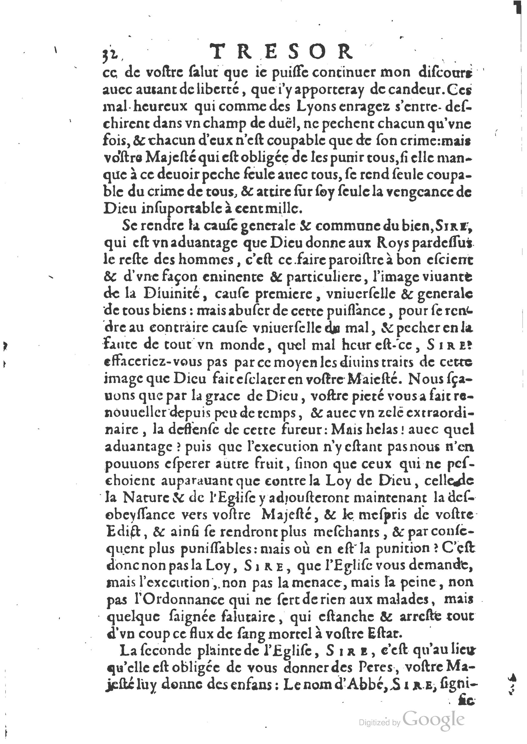1654 - Michel Bobin - Trésor des harangues, remontrances et oraisons funèbres - BM Lyon