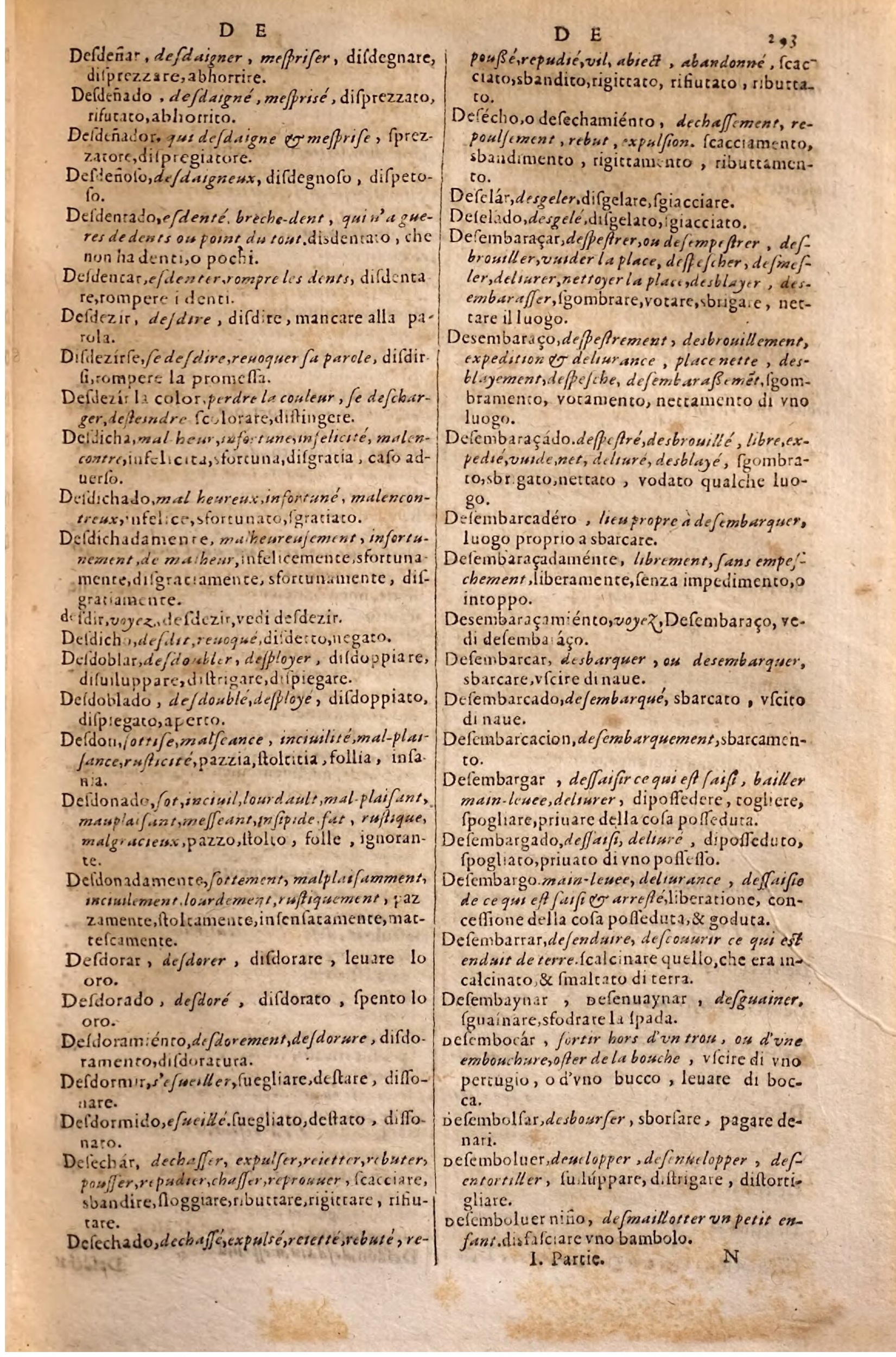 1627 - Jacques Crespin - Trésor des trois langues - Regensburg