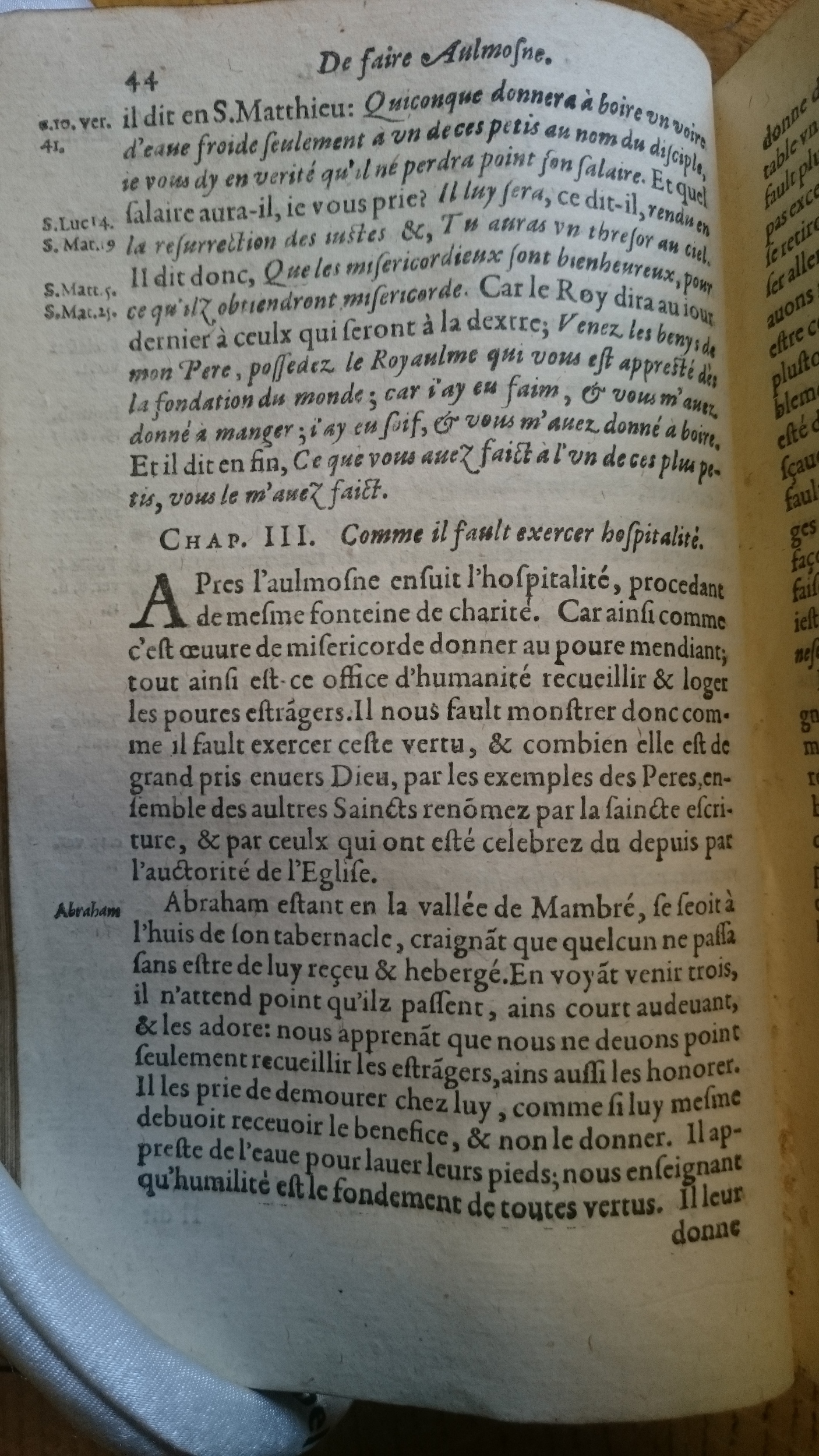 1585 - Jean Bogard - Trésor des faits et dits mémorables des hommes saints et illustres - Douai Quincy