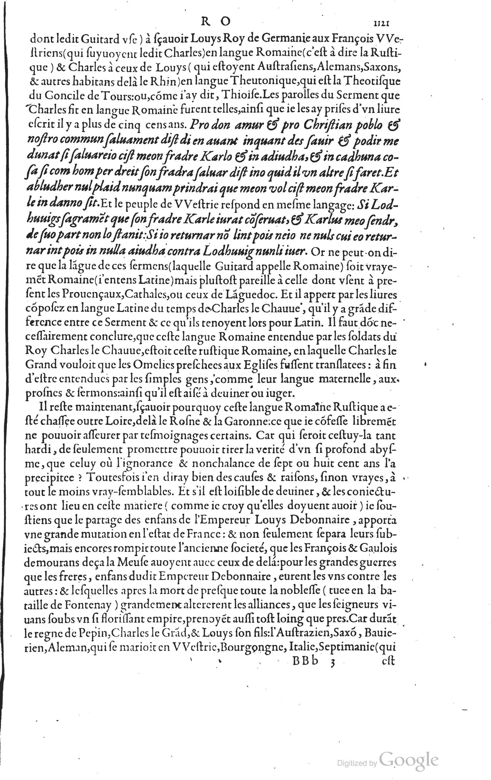 1585 - Barthélemy Honorat - Bibliothèques françaises - BSB Munich
