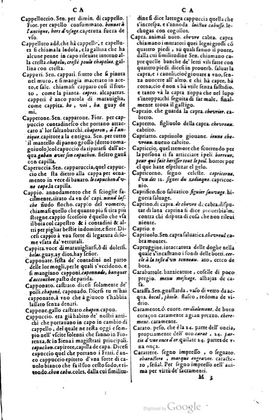 1617 - Samuel Crespin - Trésor des trois langues espagnole, française et italienne (3 parties) - Ohio