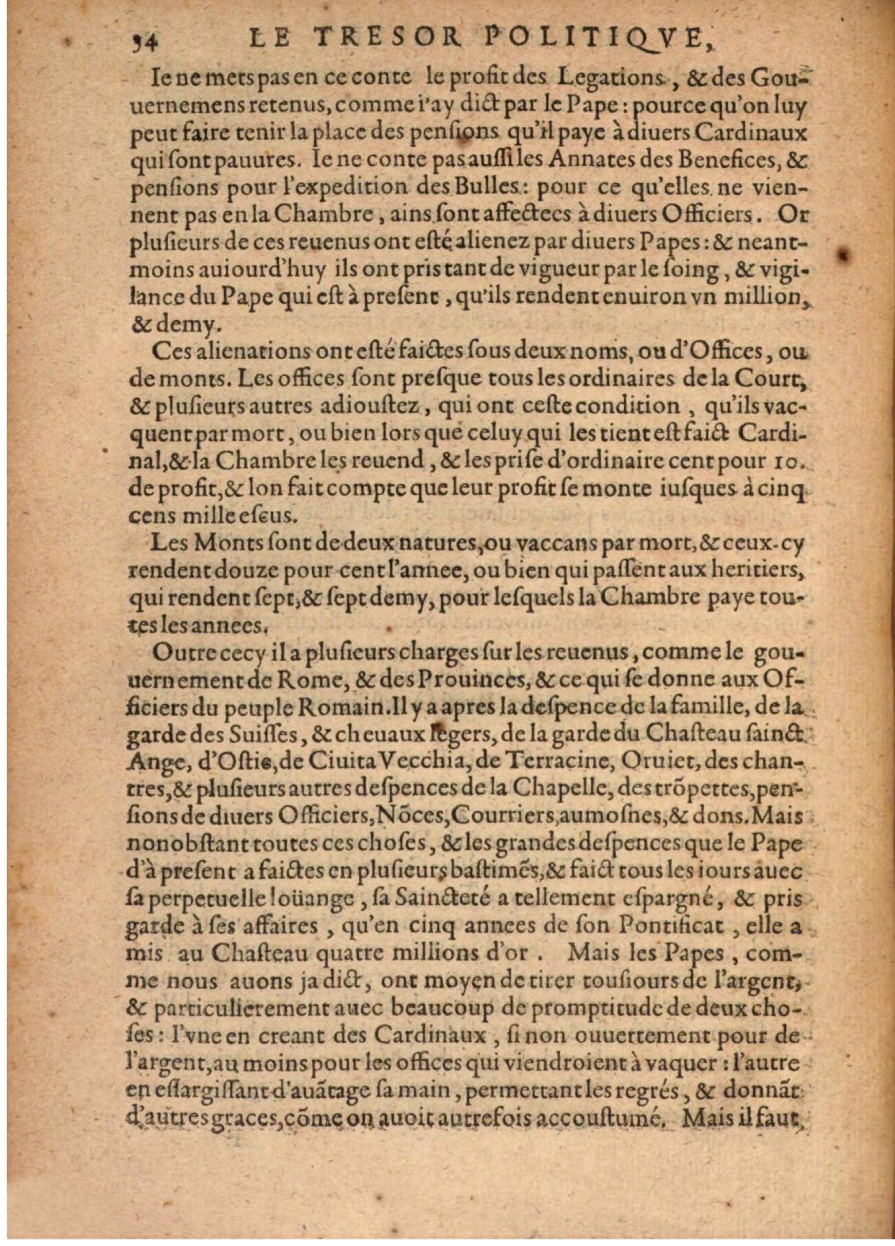 1608 - Pierre Chevalier - Trésor politique - BSB Munich