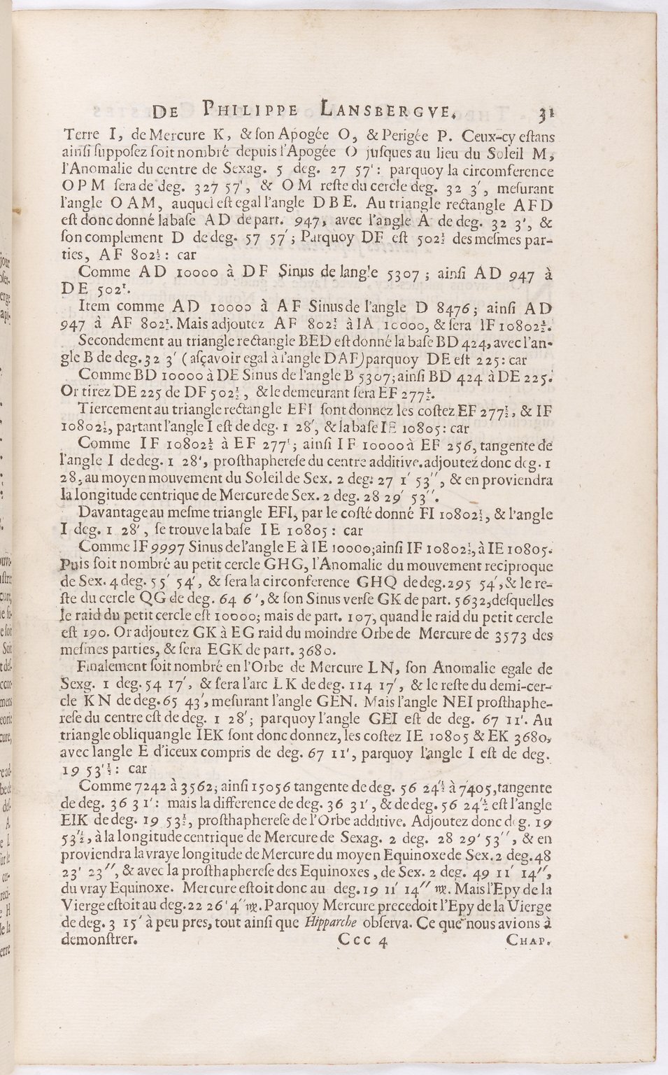 1634 - Zacharie Roman - Les Tables perpétuelles - BnF Arsenal