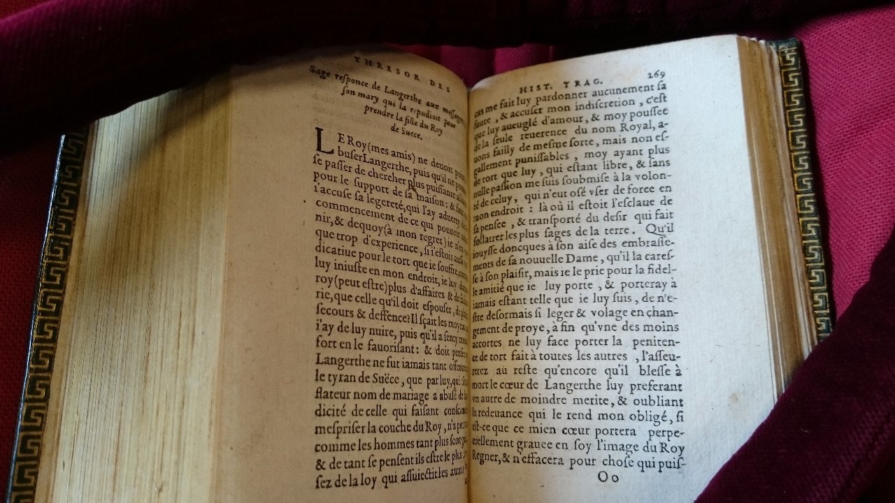 1581 - Pierre Le Voirier et Gervais Mallot - Trésor des histoires tragiques - BnF Richelieu