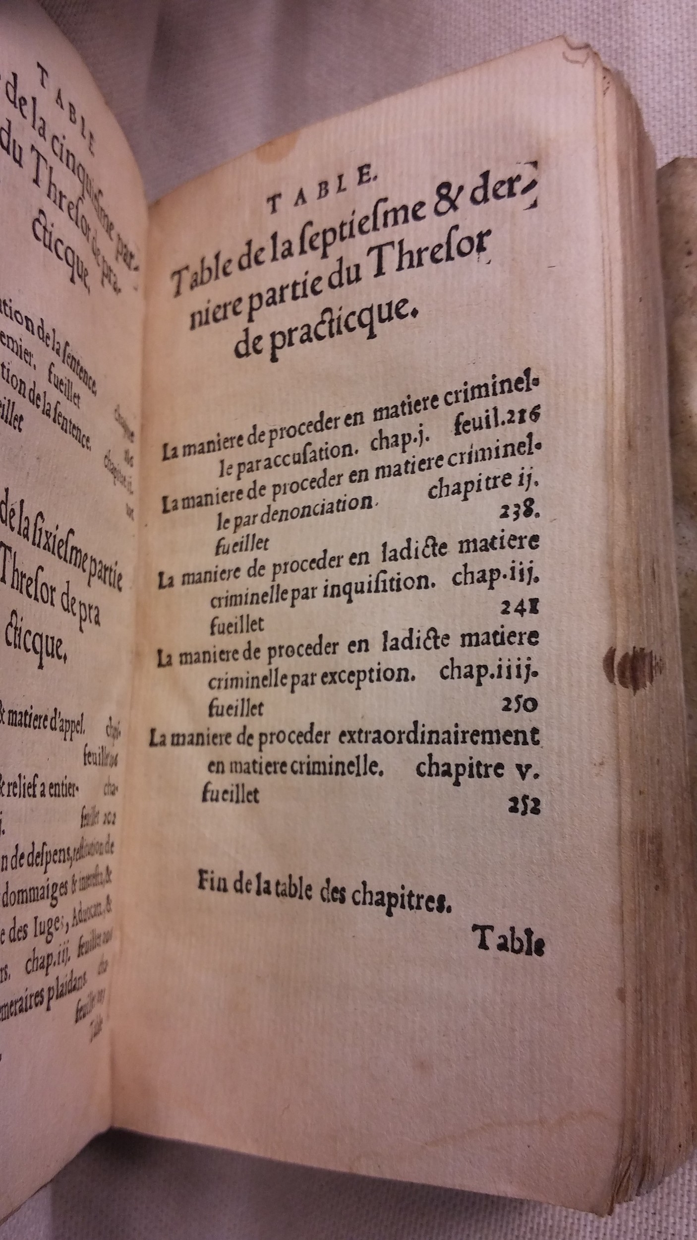 1549 - Jean Palier et Guillaume Regnault - Trésor de pratique pour les juges - BIS 1549 - Jean Palier et Guillaume Regnault - Trésor de pratique pour les juges - BIS