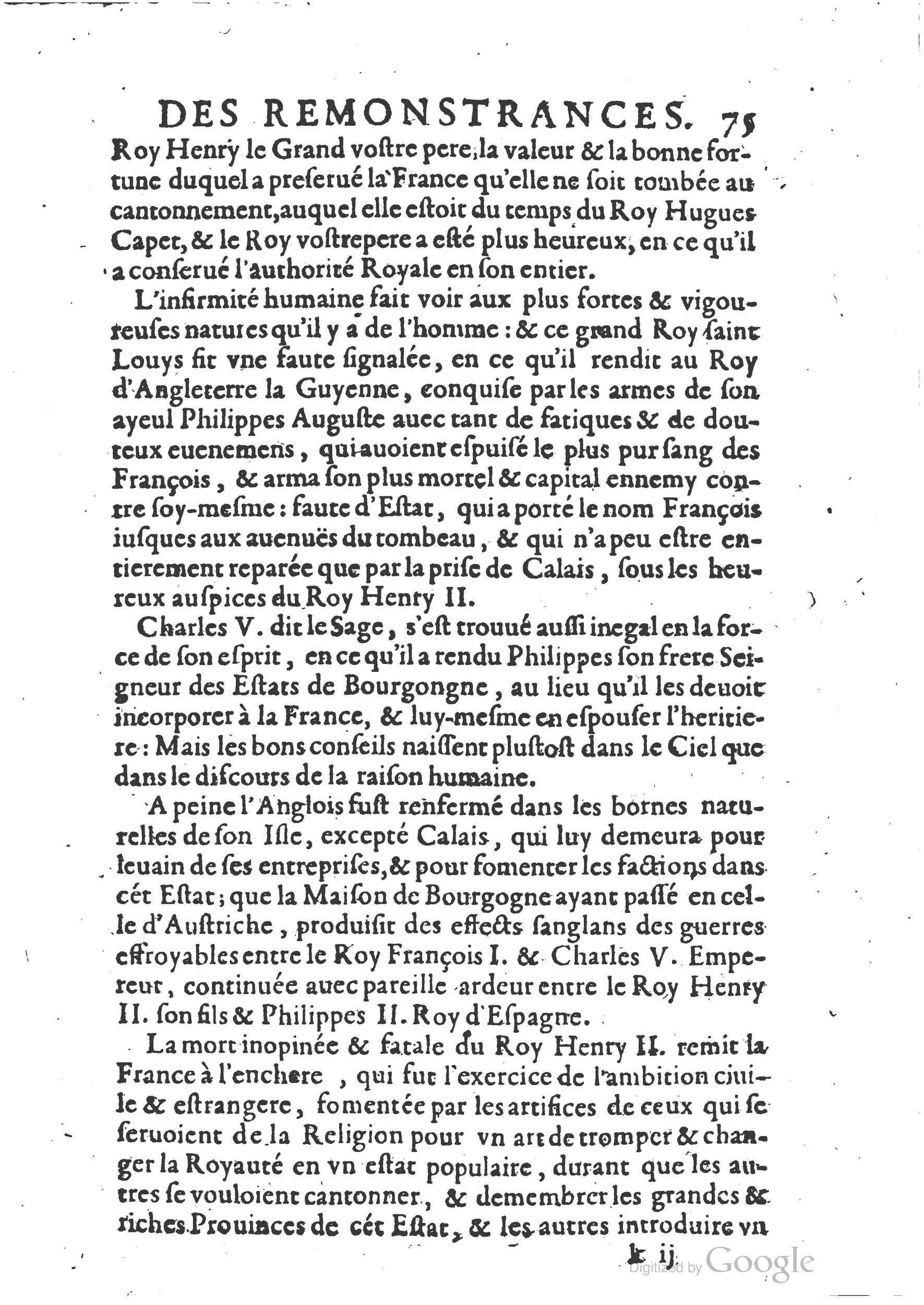 1654 - Michel Bobin - Trésor des harangues, remontrances et oraisons funèbres - BM Lyon
