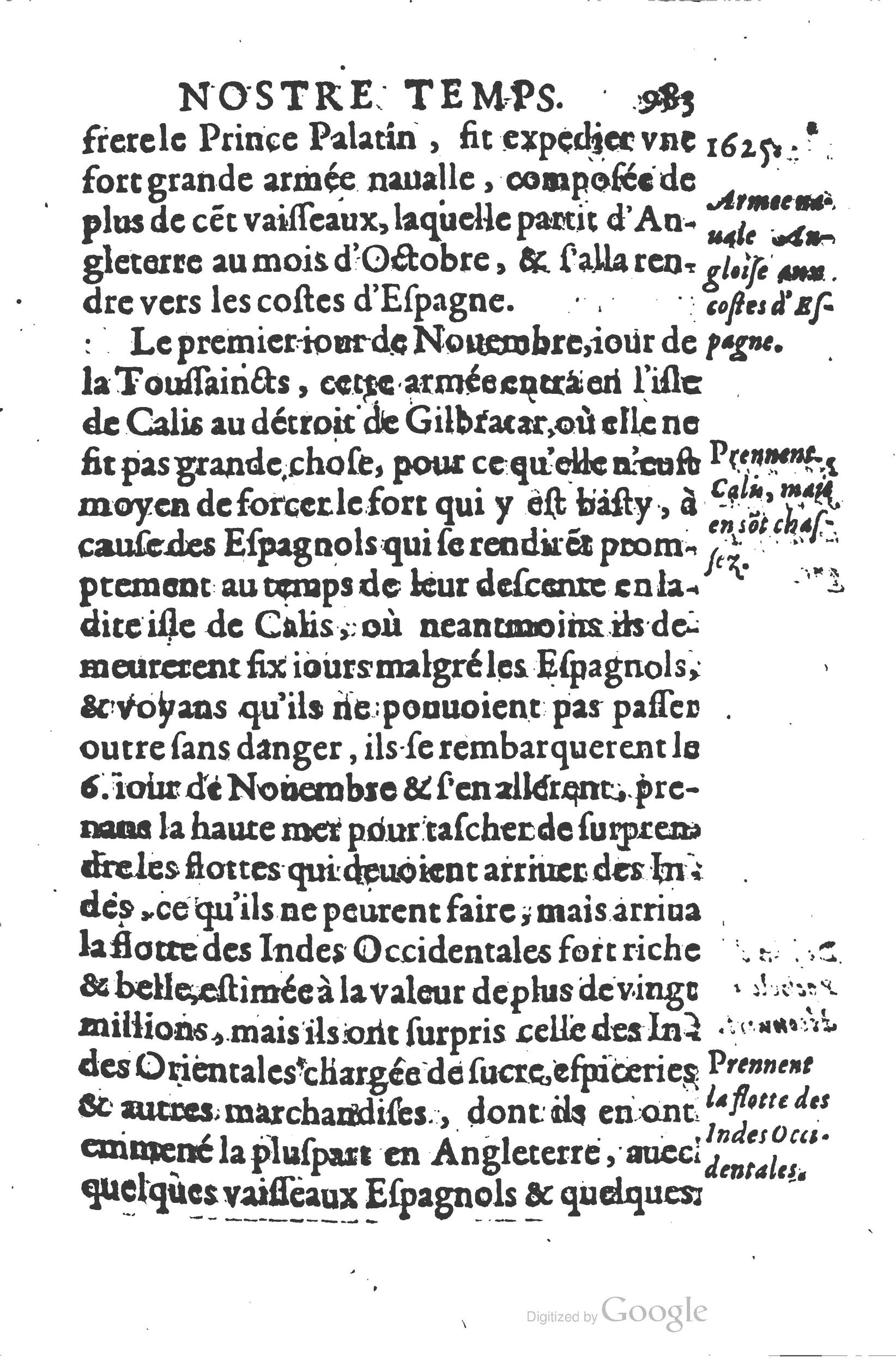 1626 - Joseph Bouillerot - Trésor de l’histoire générale de notre temps - BSB Munich