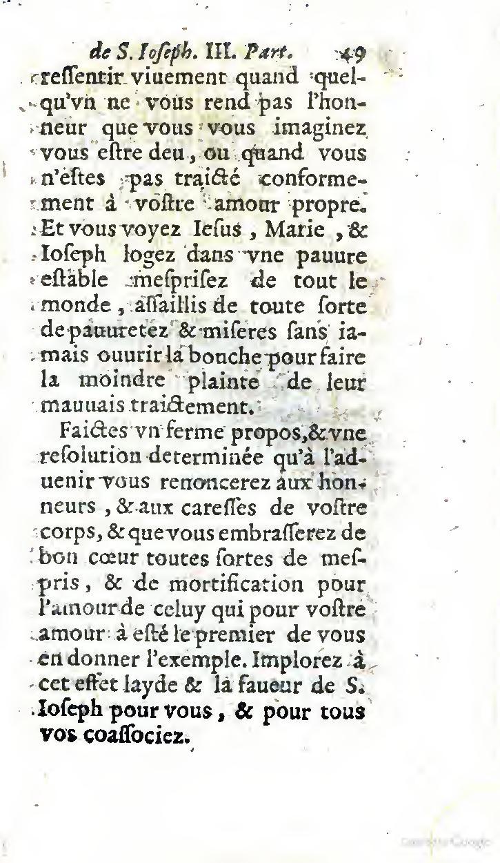 1646 - Jean Piot - Trésor inestimable de Saint-Joseph - BNC Rome
