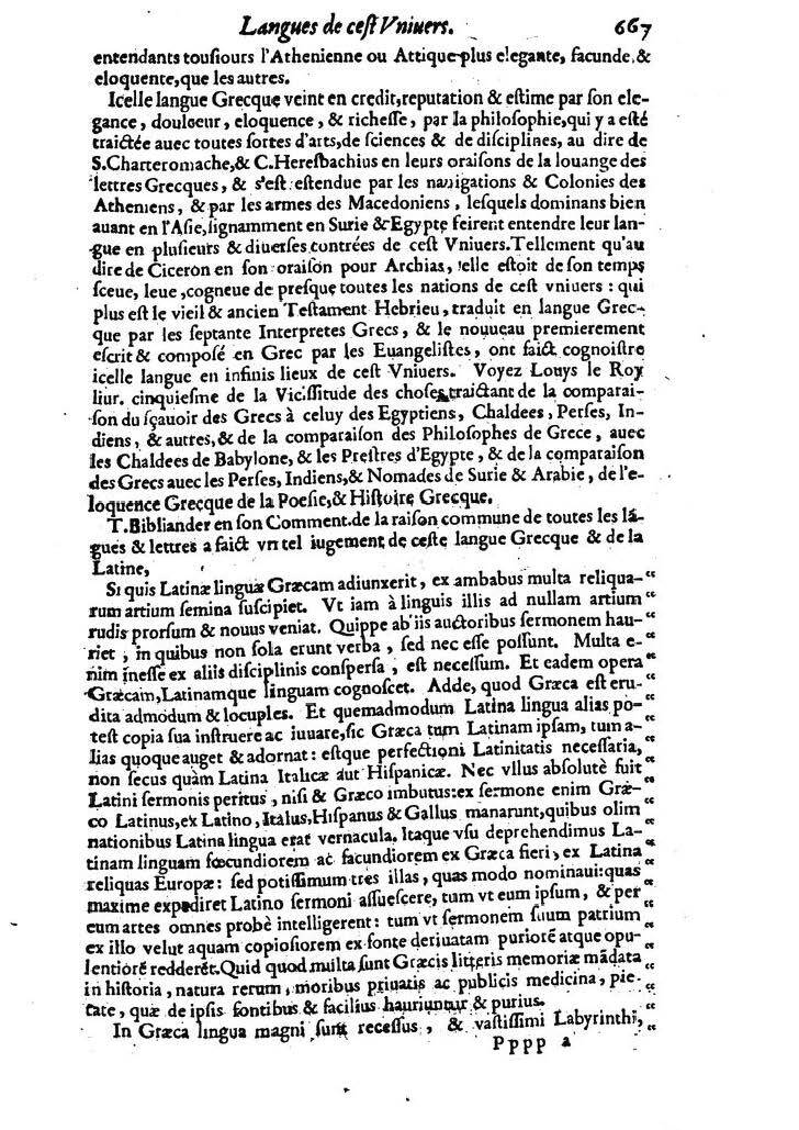1613 - Matthieu Berjon - Trésor de l’histoire des langues de cet univers - BM Lyon