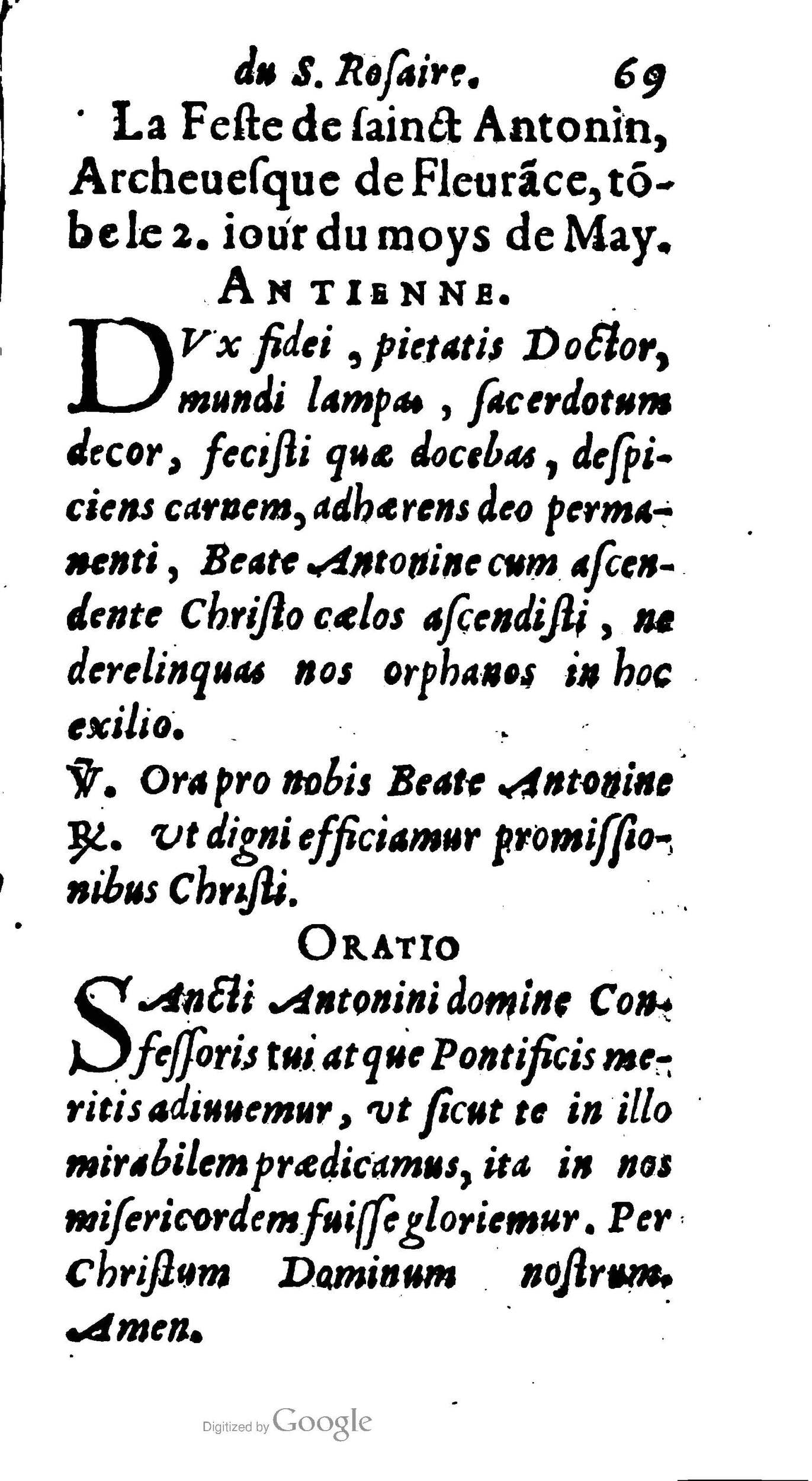 1604 - Jean Le Bouc - Trésor des indulgences du Saint Rosaire - BM Lyon 1604 - Jean Le Bouc - Trésor des indulgences du Saint Rosaire - BM Lyon