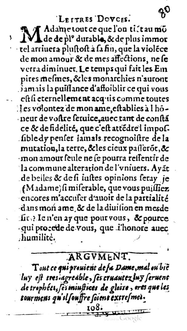 1624 - Nicolas Oudot - Trésor des lettres douces et amoureuses - BNC Florence
