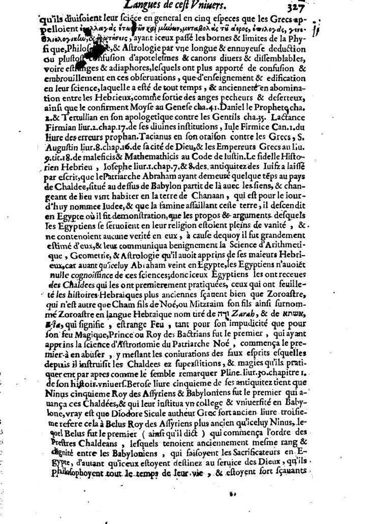1613 - Matthieu Berjon - Trésor de l’histoire des langues de cet univers - BM Lyon