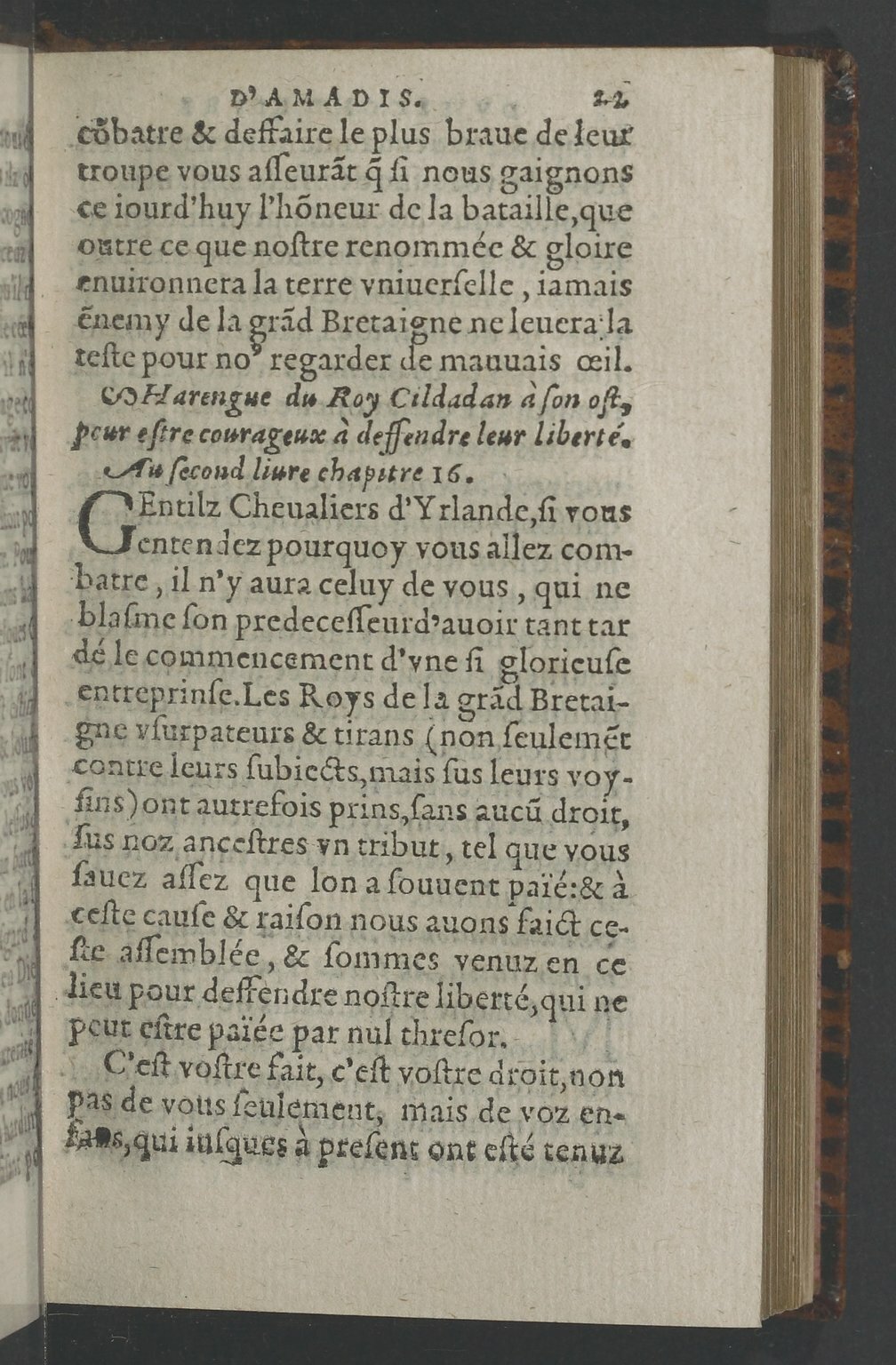 1564 - Vincent Norment et Jeanne Bruneau - Trésor des Amadis - BnF