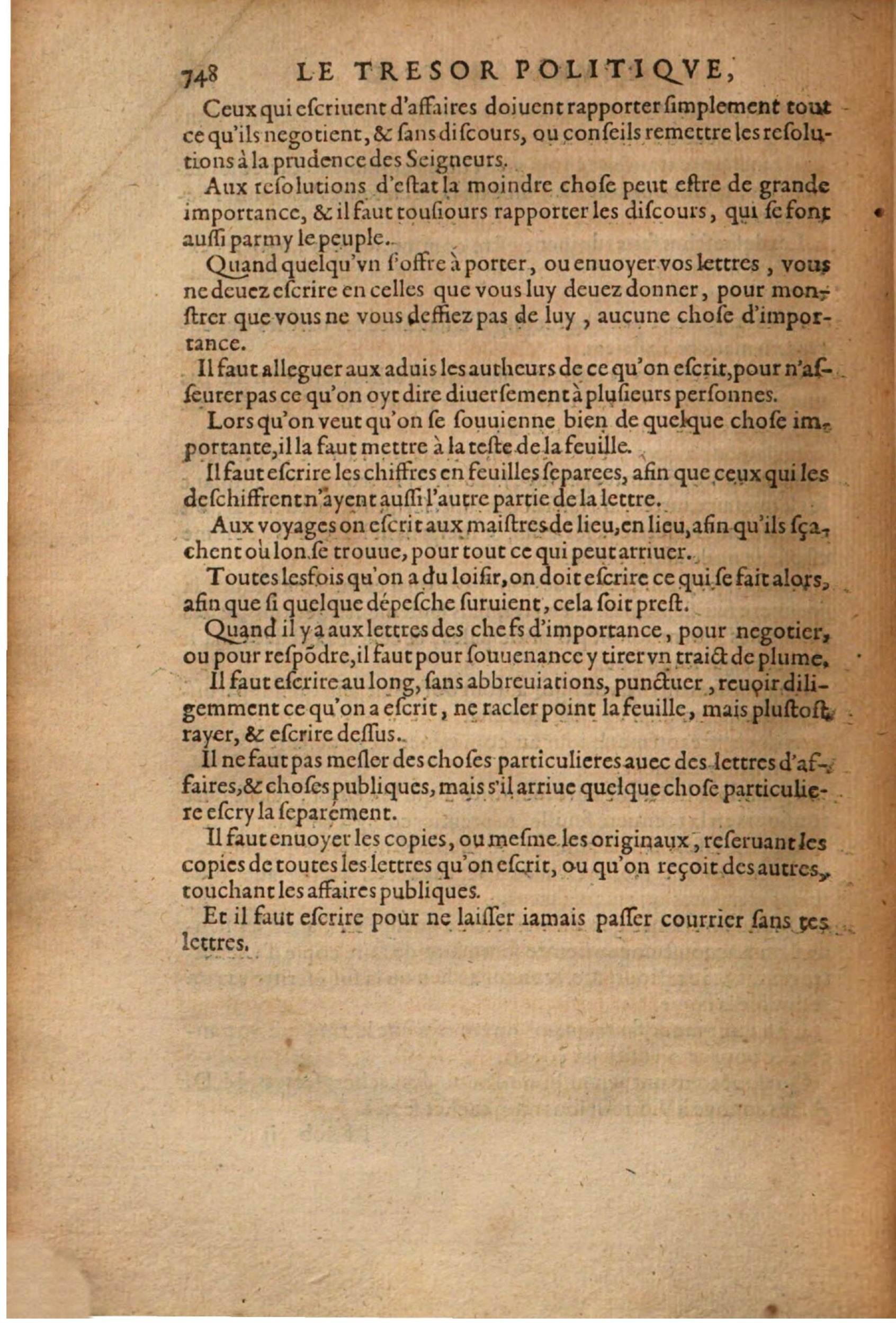 1608 - Thierry Rolin - Trésor politique - Augsbourg