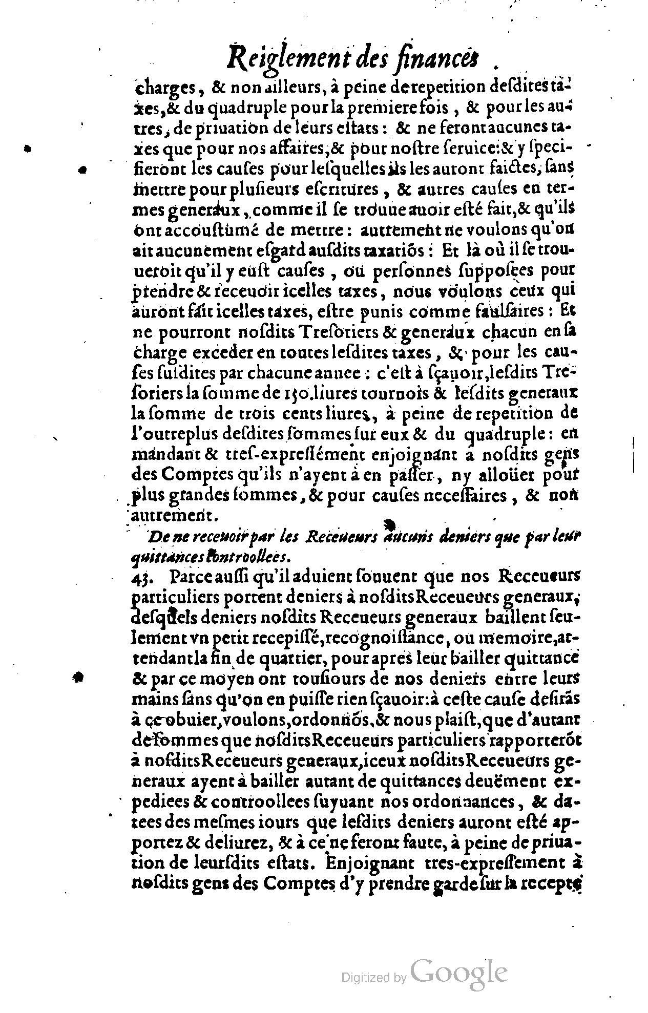 1614 - Jean Richer - Trésor du nouveau style et protocole de la chancellerie de France - BSB Munich
