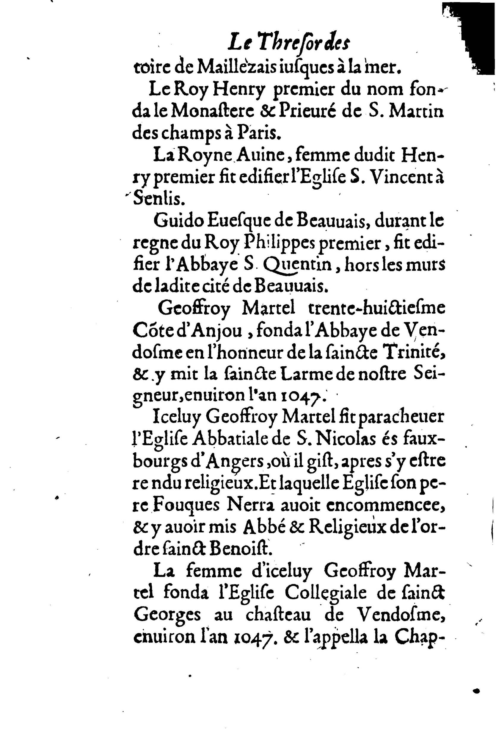 1633 - Jean Corrozet - Trésor des histoires de France - BM Lyon 1633 - Jean Corrozet - Trésor des histoires de France - BM Lyon
