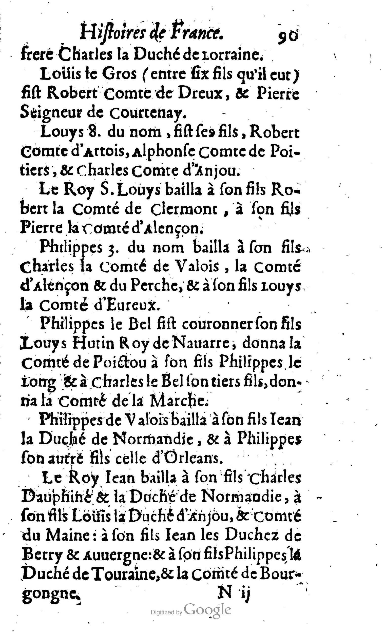 1638 - Jean Corrozet - Trésor des histoires de France - BM Lyon