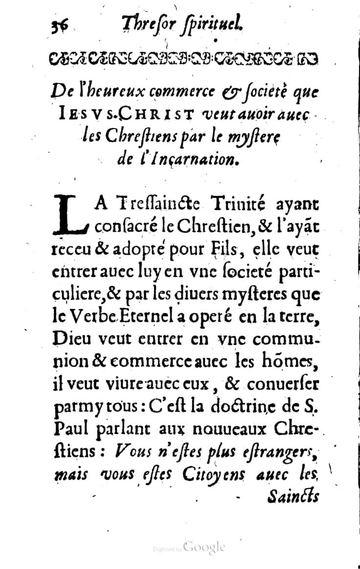 1633 - François Waudré - Trésor spirituel contenant les excellences du christianisme - UGent