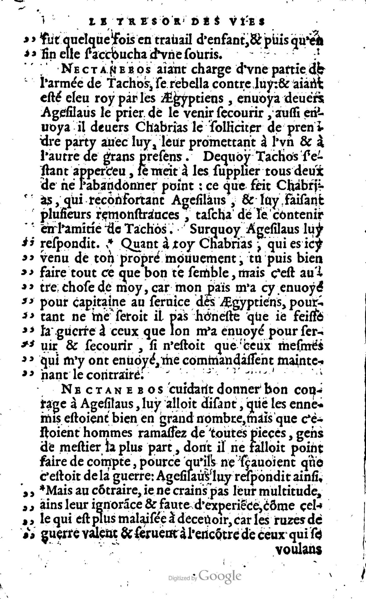1568 - Willem Silvius - Trésor des vies de Plutarque - Anvers Plantin-Moretus