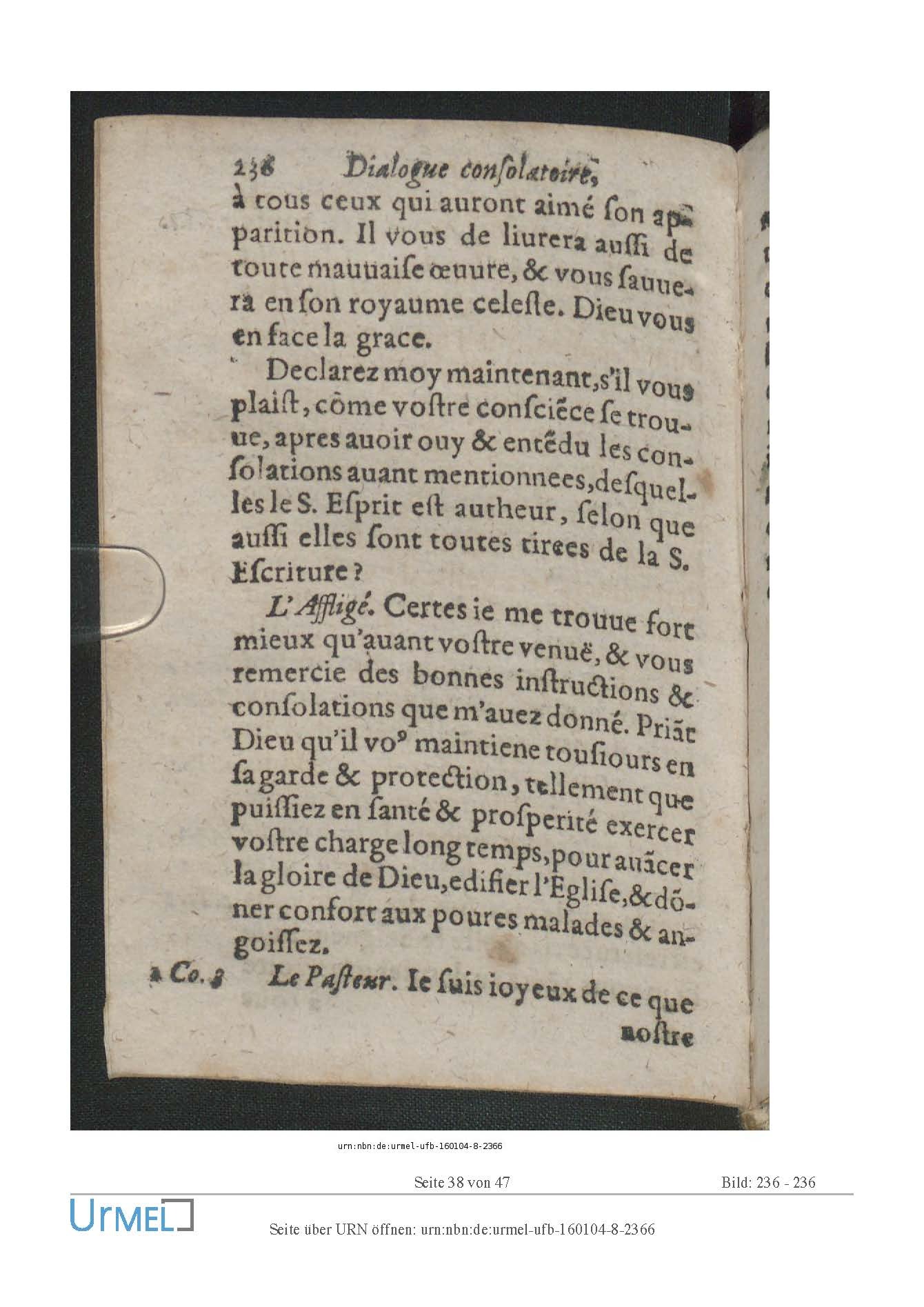 1614 - Jacques Flamand - Trésor spirituel qui contient des consolations - Universität Erfurt