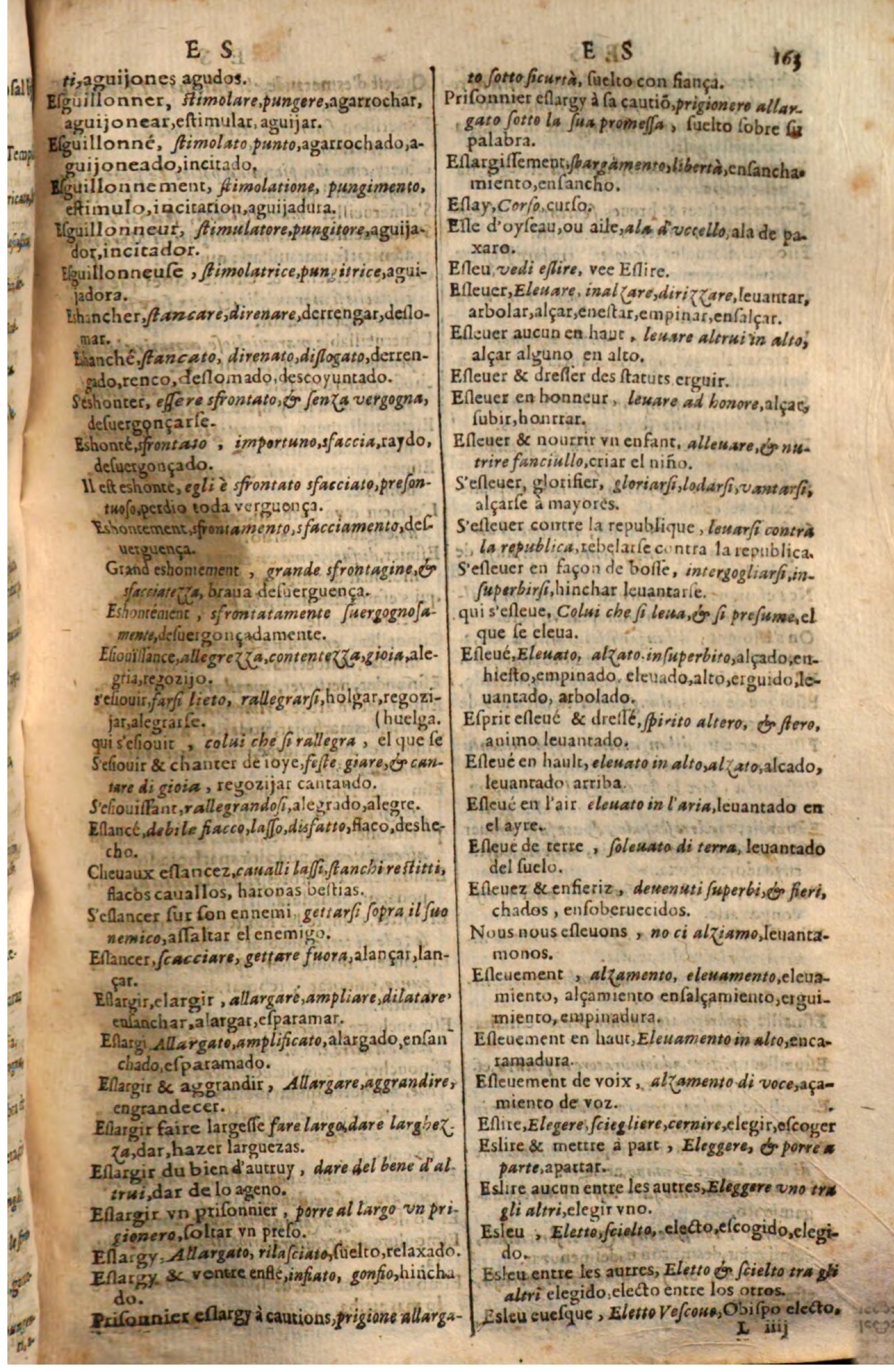 1644 - Jacques Crespin - Trésor des trois langues - Passau 1644 - Jacques Crespin - Trésor des trois langues - Passau