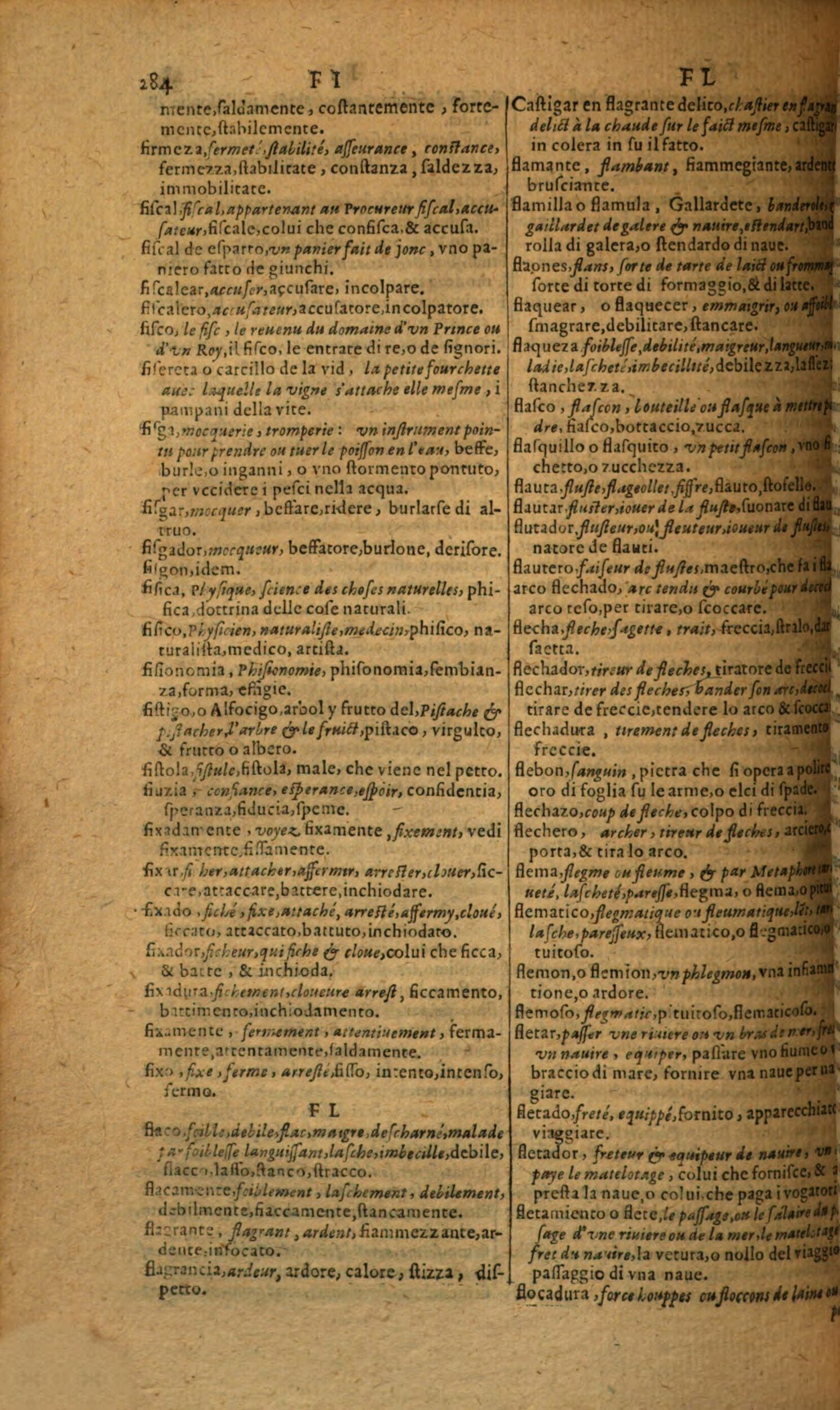 1617 - Samuel Crespin - Trésor des trois langues espagnole, française et italienne (Première partie) - Regensburg