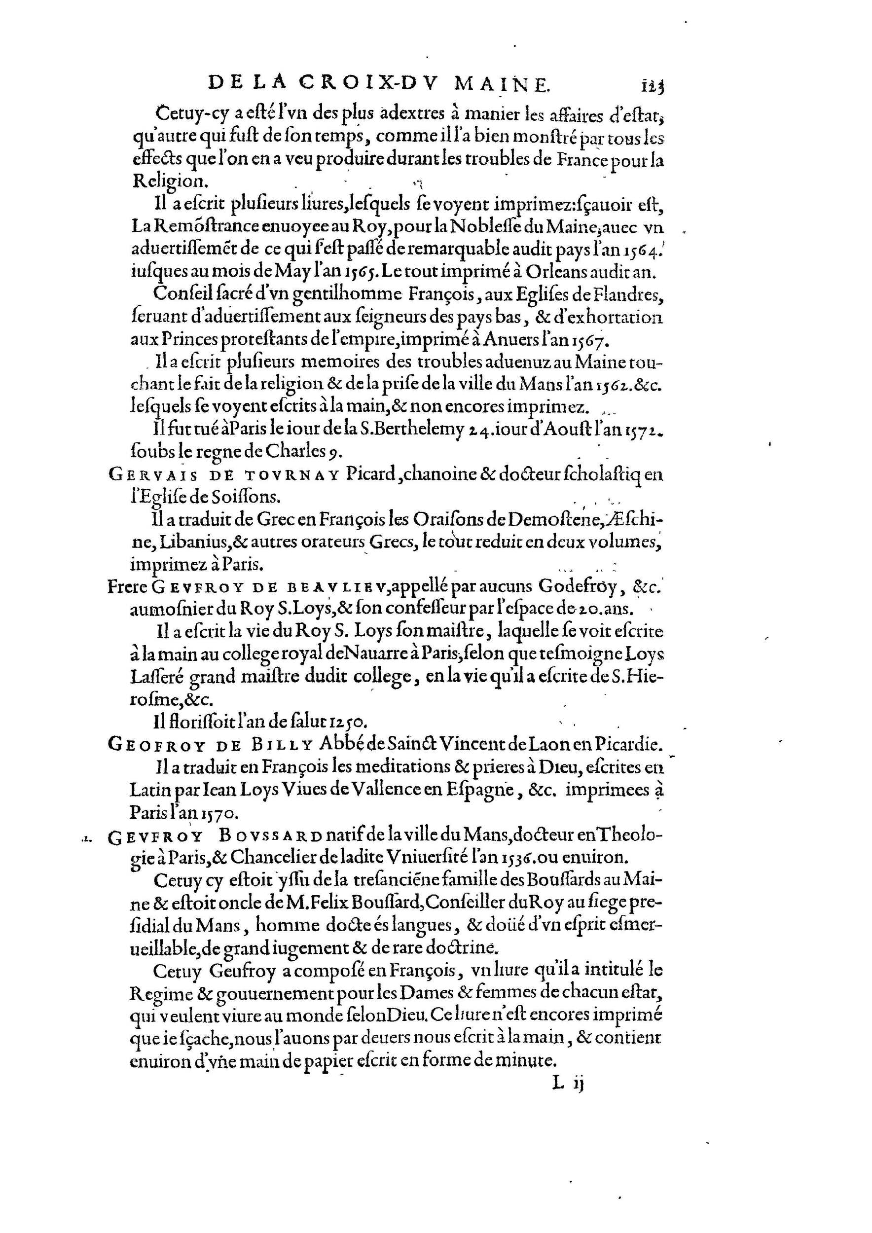 1584 - Abel L&#039;Angelier - Bibliothèques françaises - BnF